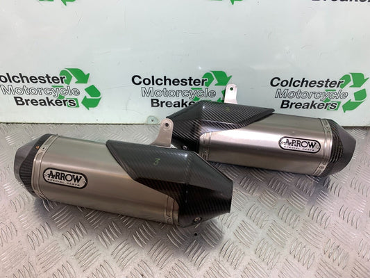 TRIUMPH 1050 SPEED TRIPLE RS  ARROW SILENCERS YEAR 2018-2020 (CMB1029)