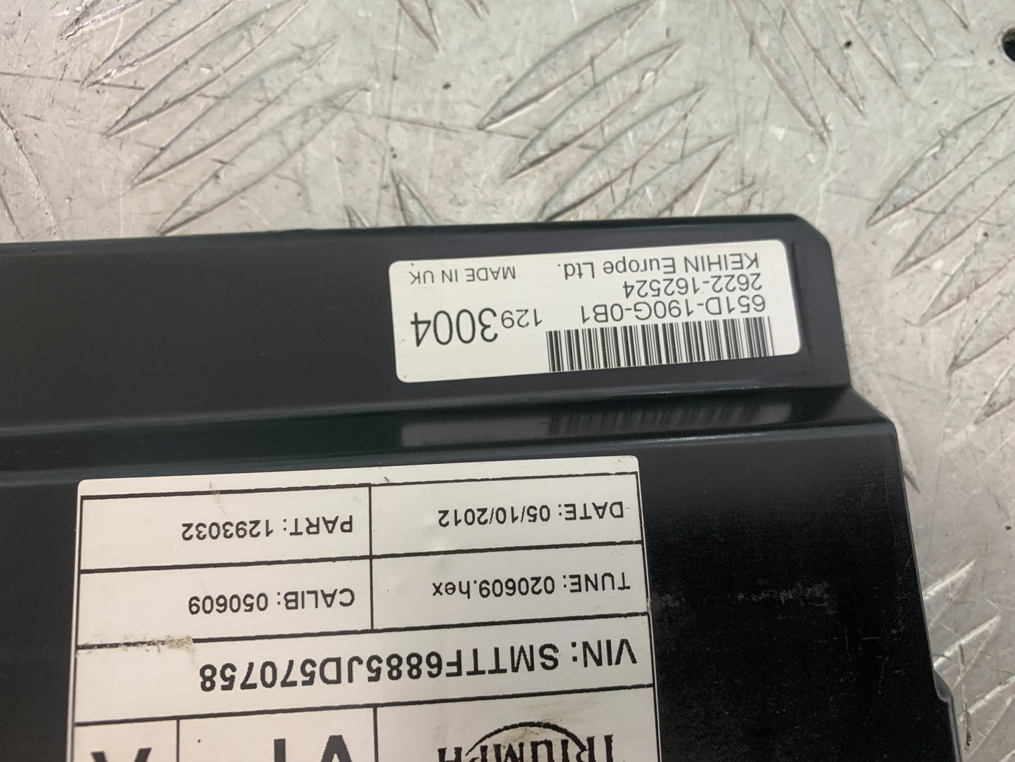 TRIUMPH 1050 SPRINT GT ECU  YEAR 2010-2016 (CMB1250)