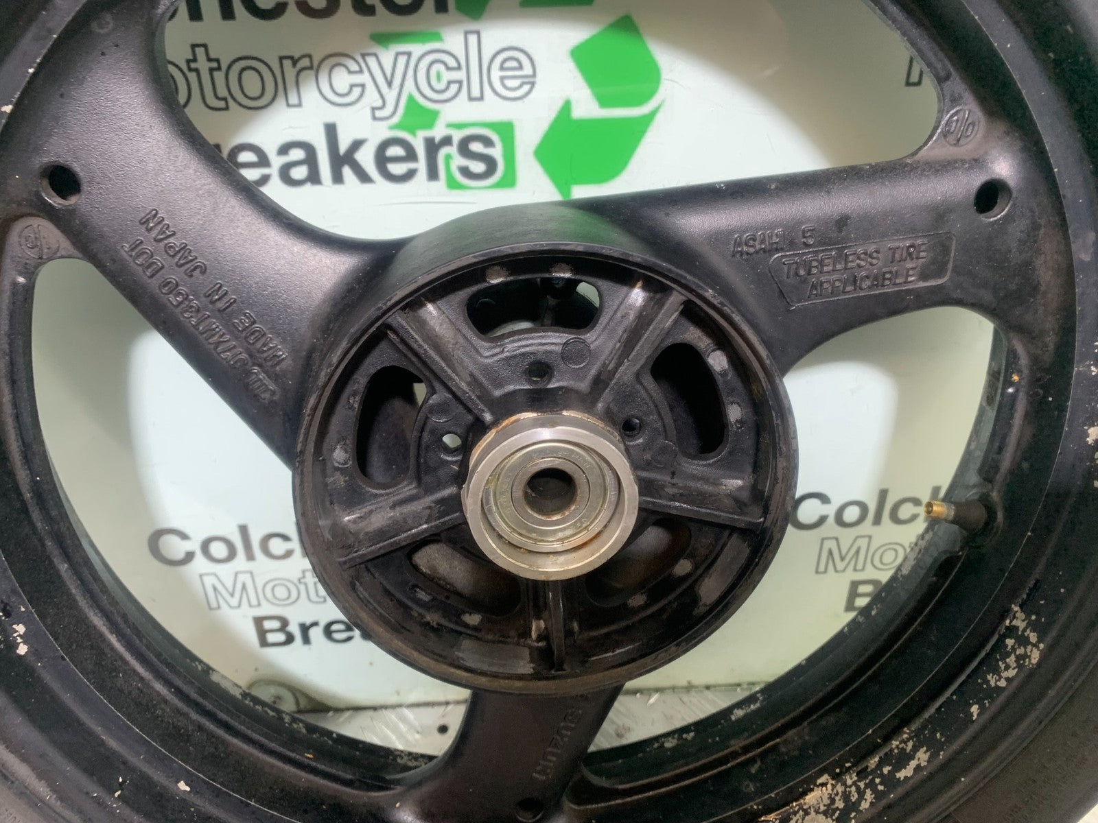 SUZUKI GS500 GS 500 REAR WHEEL YEAR 2001-2008 (CMB1254)