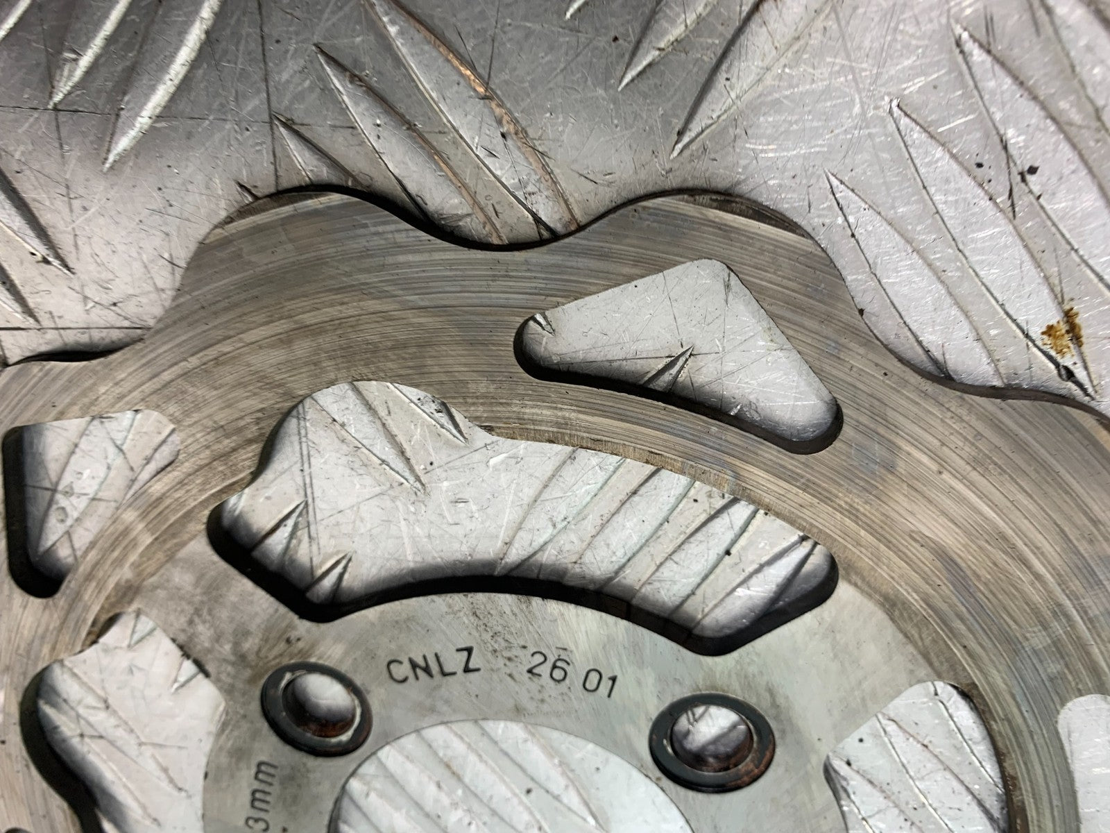 QINGQI QM125 GY-2B REAR BRAKE DISC  YEAR 2016 (CMB1228)