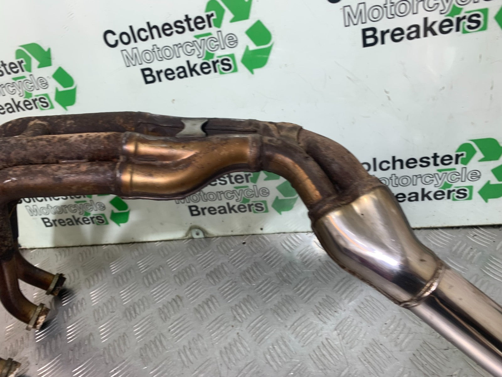 SUZUKI RF900 RF 900 EXHAUST DOWNPIPES YEAR 1994-1999 CMB1326