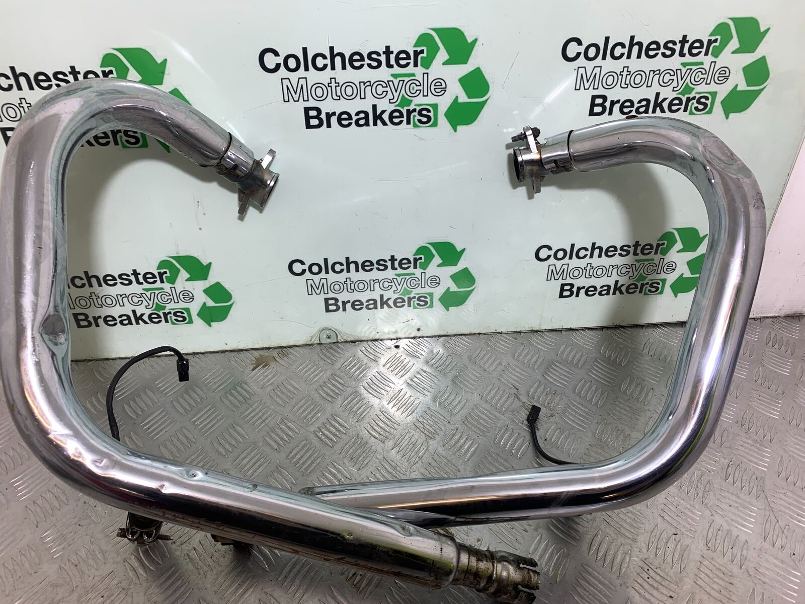 TRIUMPH THUNDERBIRD 1600 EXHAUST DOWNPIPES YEAR 2011 (CMB1107)