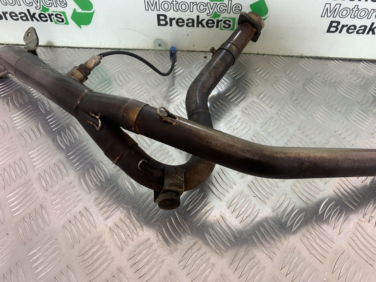 SUZUKI DL 650 V-STROM EXHAUST DOWNPIPES YEAR 2016 (STOCK 996)