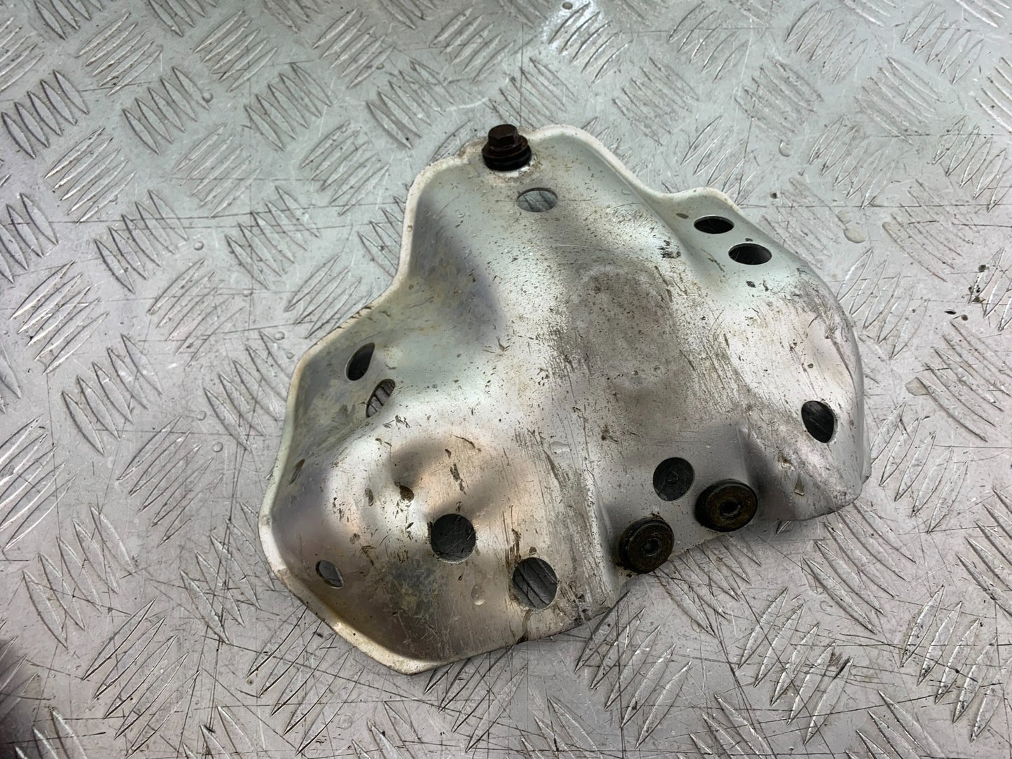 KAWASAKI KLR250 KLR 250 ENGINE SUMP GUARD YEAR 1984-2001 (CMB1225)