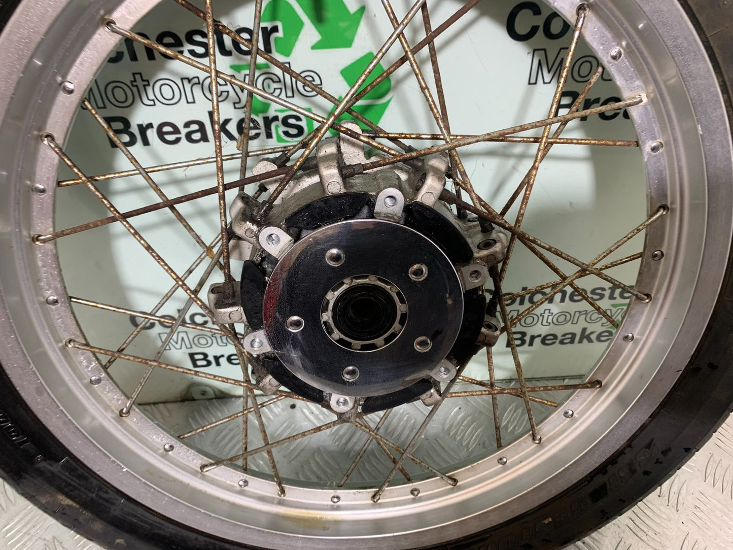 YAMAHA XV1100 XV 1100 VIRAGO FRONT WHEEL   1990-1999 (CMB1243)