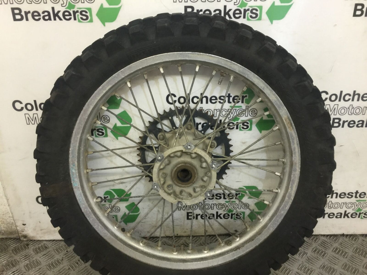 YAMAHA YZF450 YFZ 450 REAR  WHEEL YEAR 2003-05 (STOCK 588)