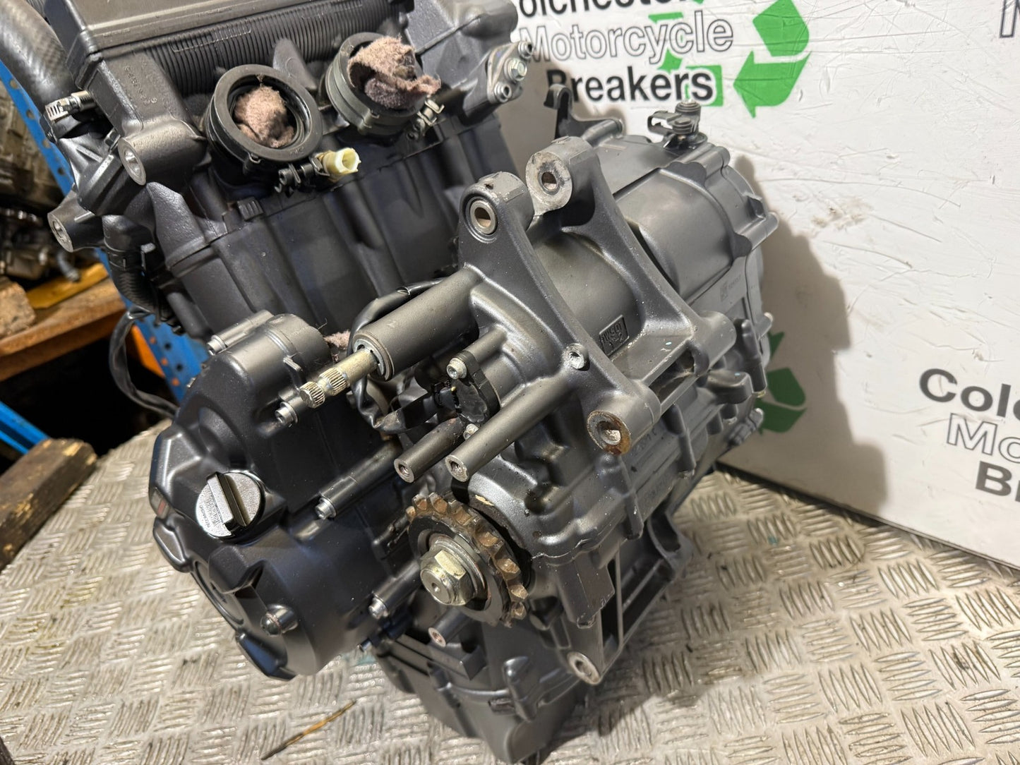 YAMAHA YZF R7 ENGINE YEAR 2022-2025 (CMB1255) - ONLY 3947 MILES