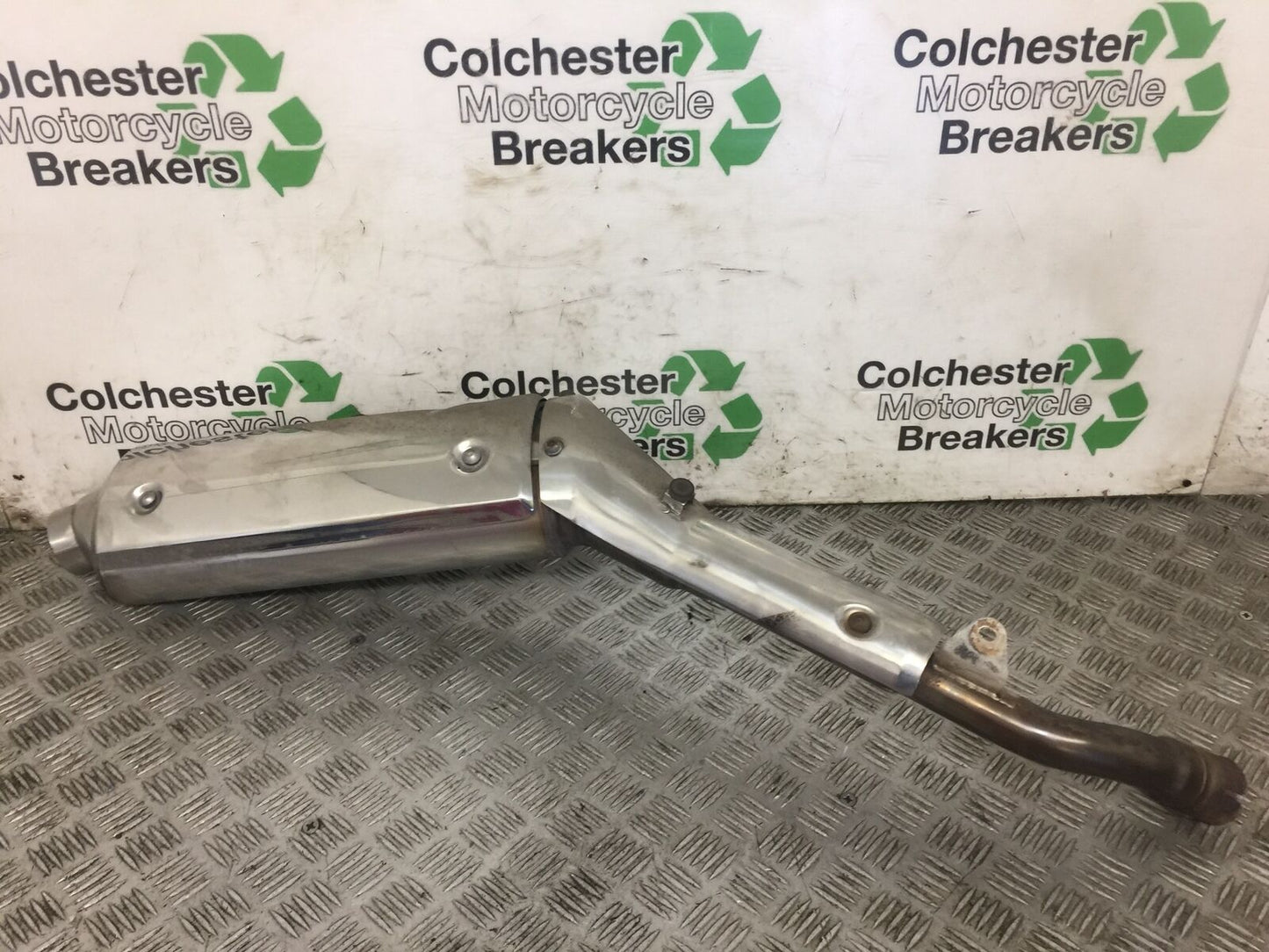 HONDA XL1000 VARADERO RIGHT SILENCER  YEAR 2002 (STOCK 595)
