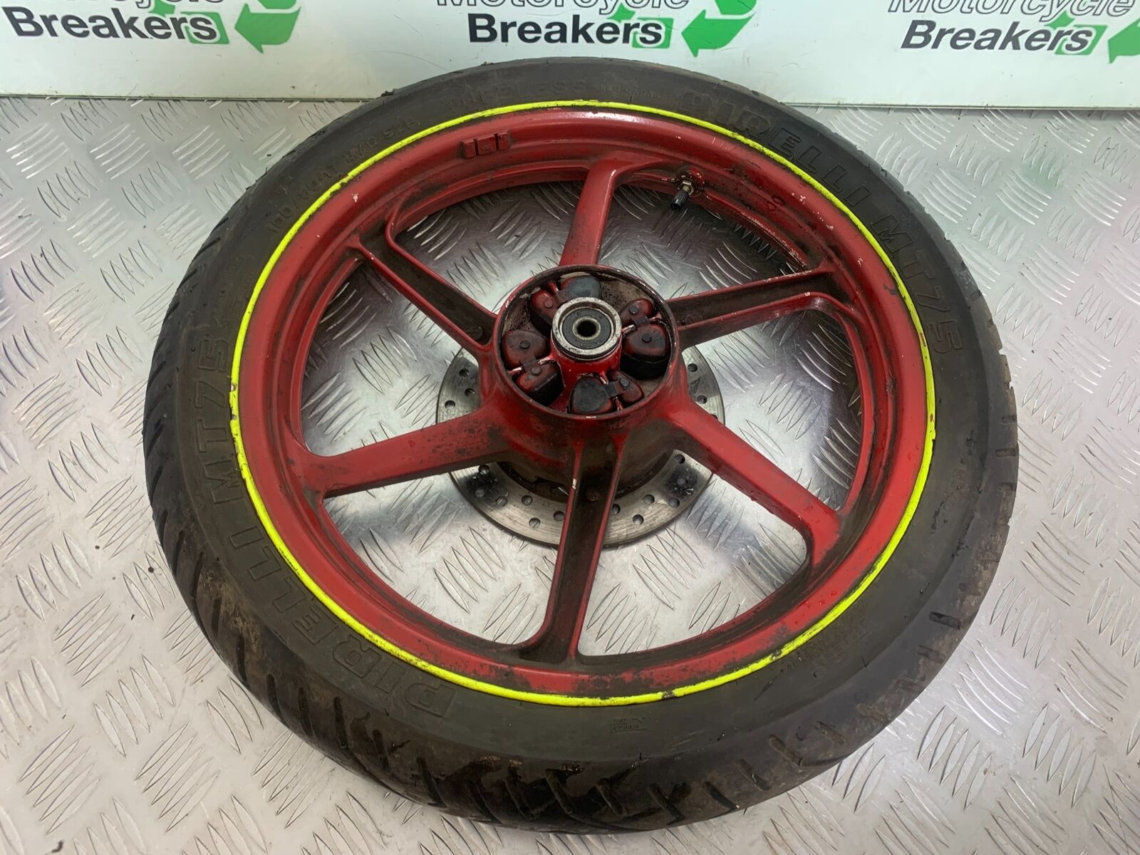 HONDA CBR125 CBR 125 REAR WHEEL  YEAR 2004-06  (CMB1040)