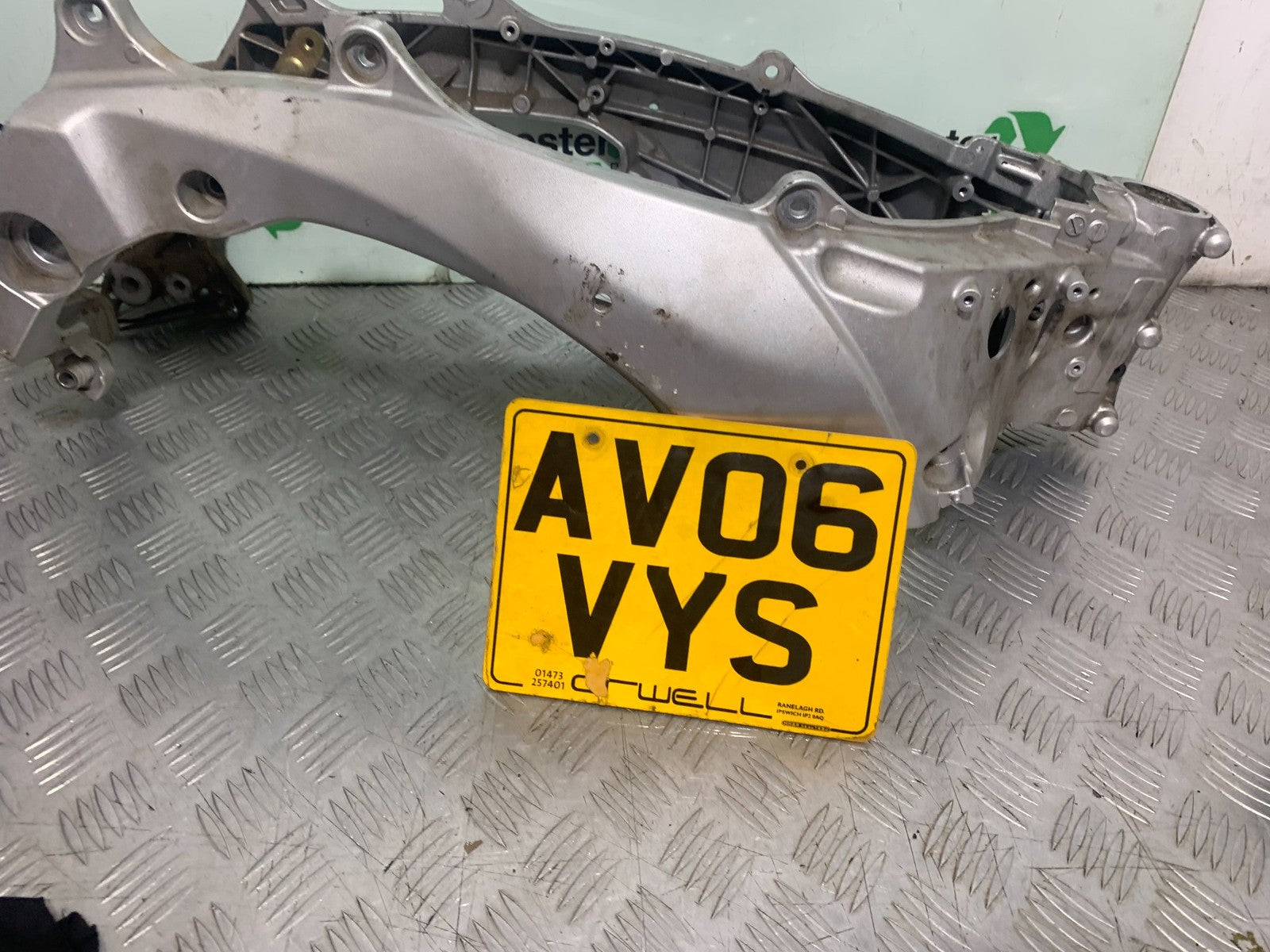 SUZUKI GSR600 GSR 600 FRAME REG LOG BOOK   2006-2010 (CMB1177)