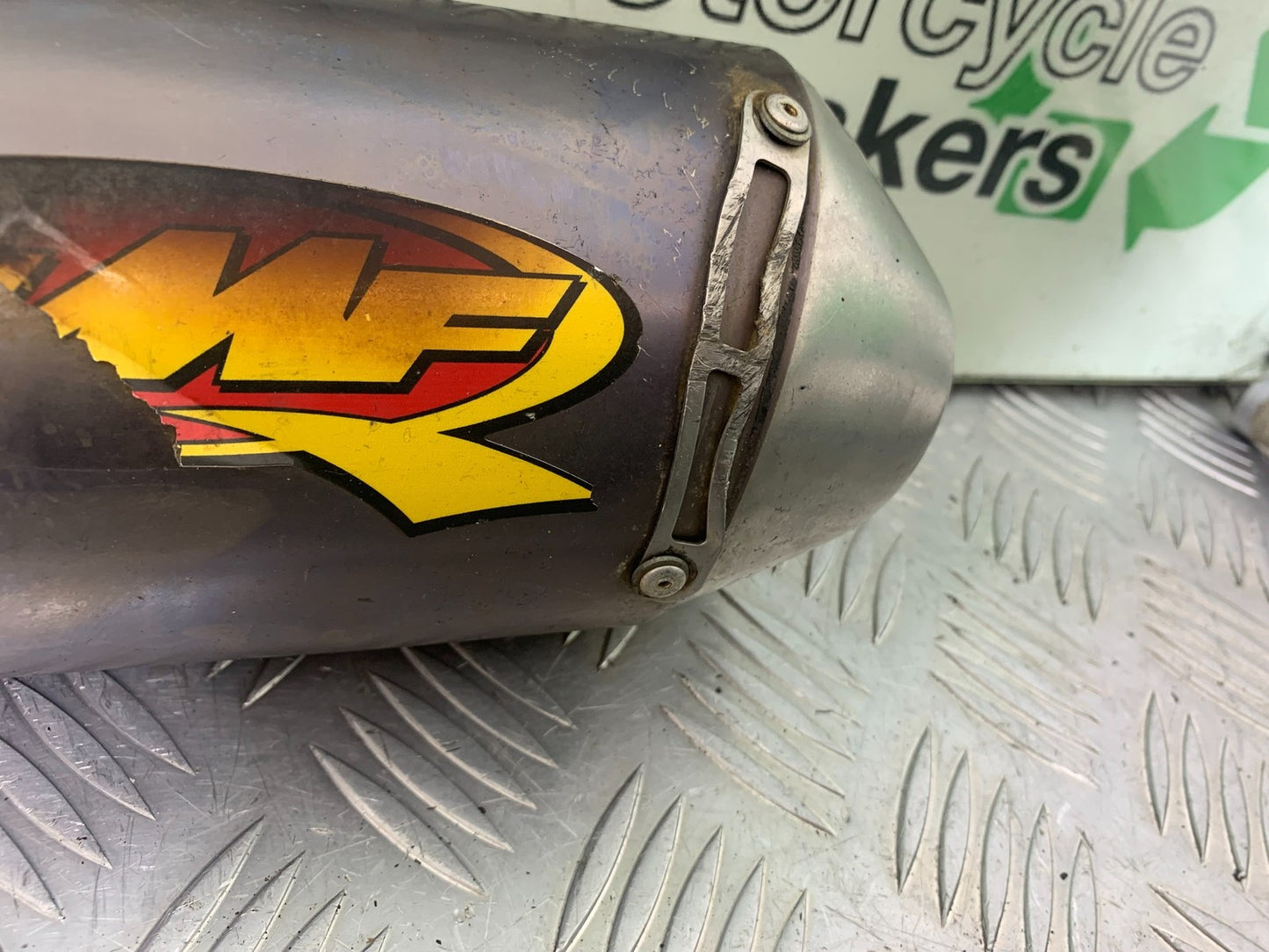 KAWASAKI KXF450 KXF 450 FMF SILENCER  YEAR 2013 CMB1217)