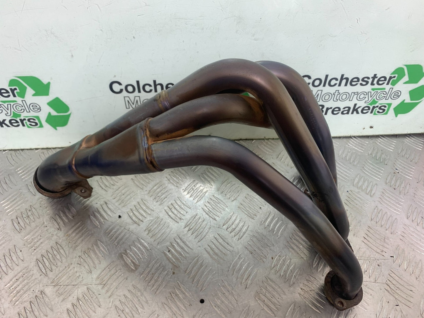 YAMAHA YZF R1 14 B BIG BANG EXHAUST DOWNPIPES   2009-14 (CMB1175)