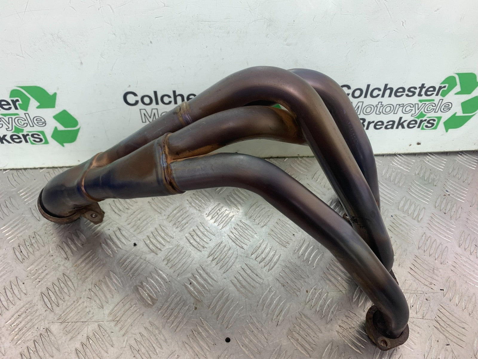 YAMAHA YZF R1 14 B BIG BANG EXHAUST DOWNPIPES   2009-14 (CMB1175)