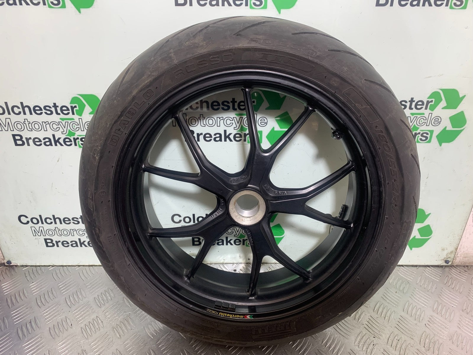 DUCATI 848 MARCHESINI REAR WHEEL   YEAR 2008-2010 (CMB1323)