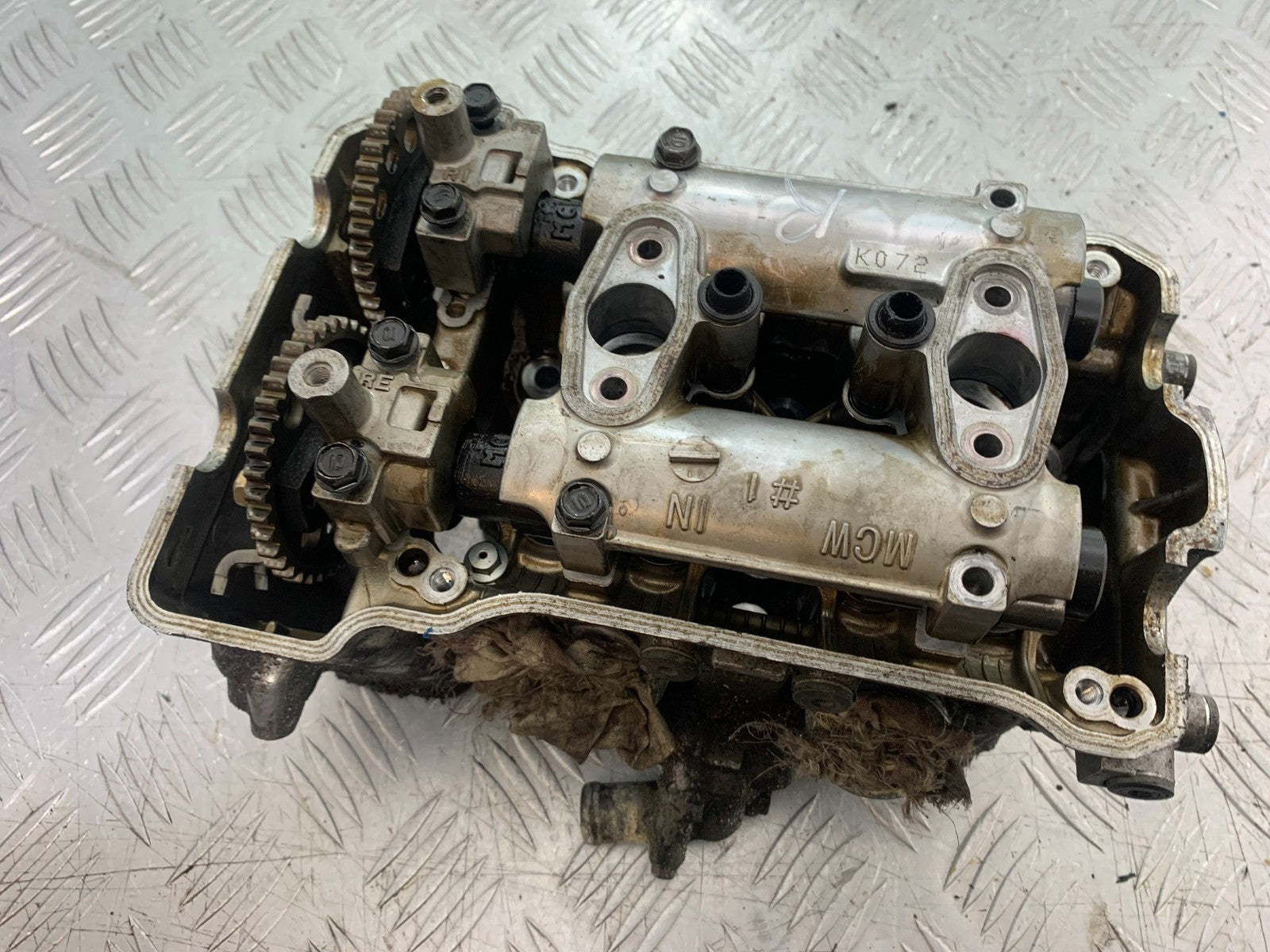 HONDA VFR800 PRE V-TEC REAR CYLINDER HEAD  YEAR 1998-2001