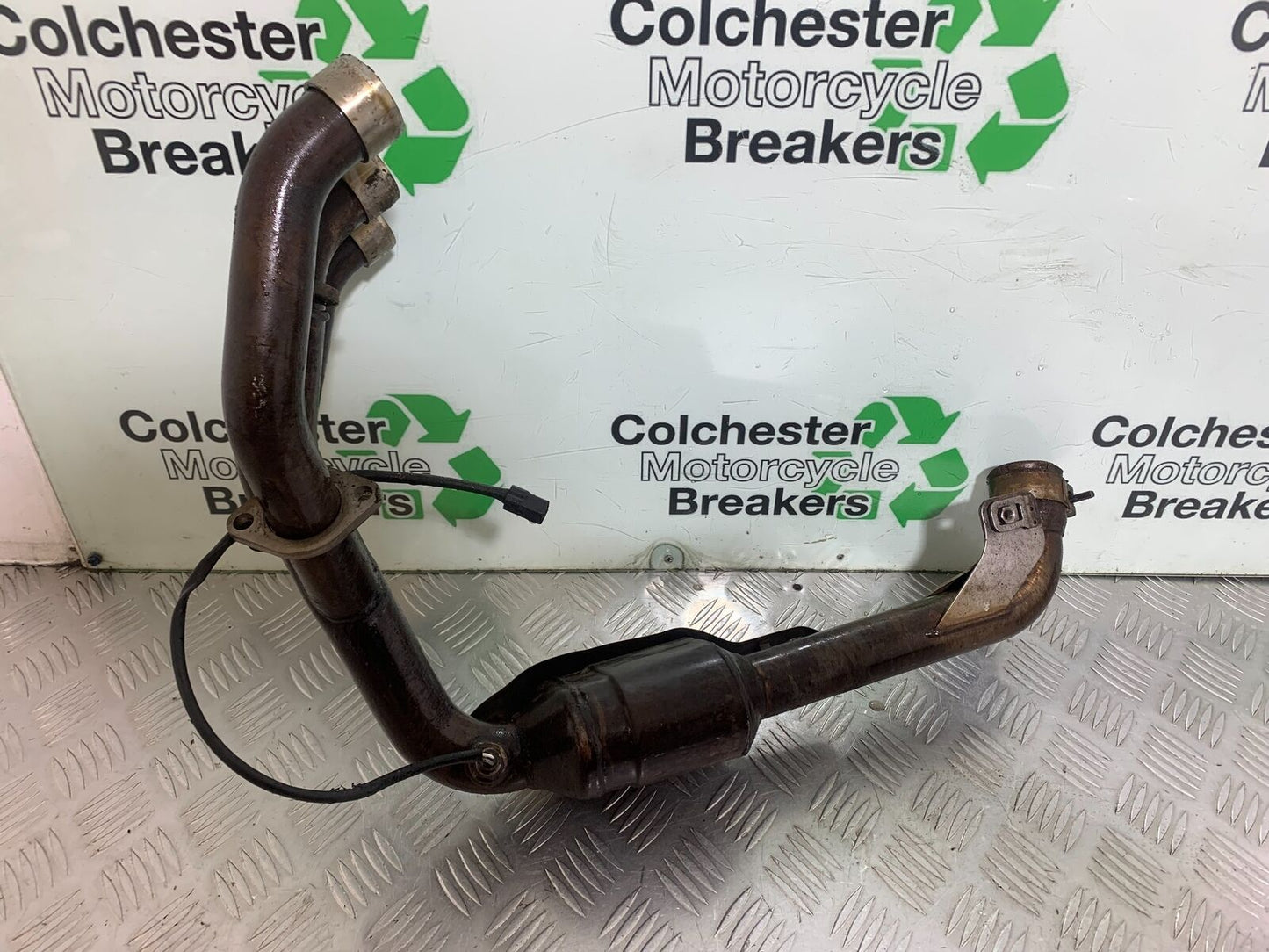 TRIUMPH TIGER 800 EXHAUST DOWNPIPES YEAR 2011-2014  (CMB1113)