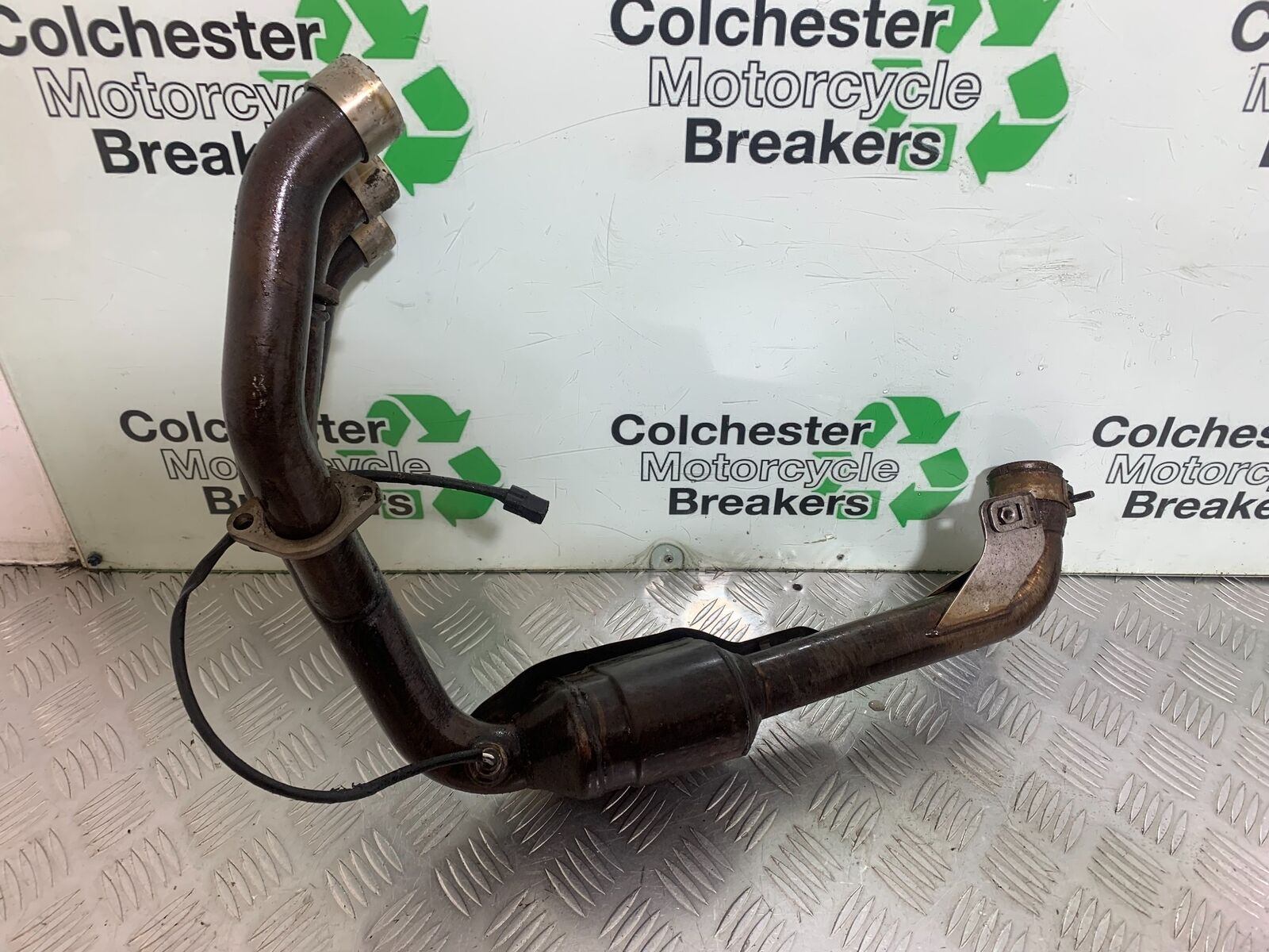 TRIUMPH TIGER 800 EXHAUST DOWNPIPES YEAR 2011-2014  (CMB1113)