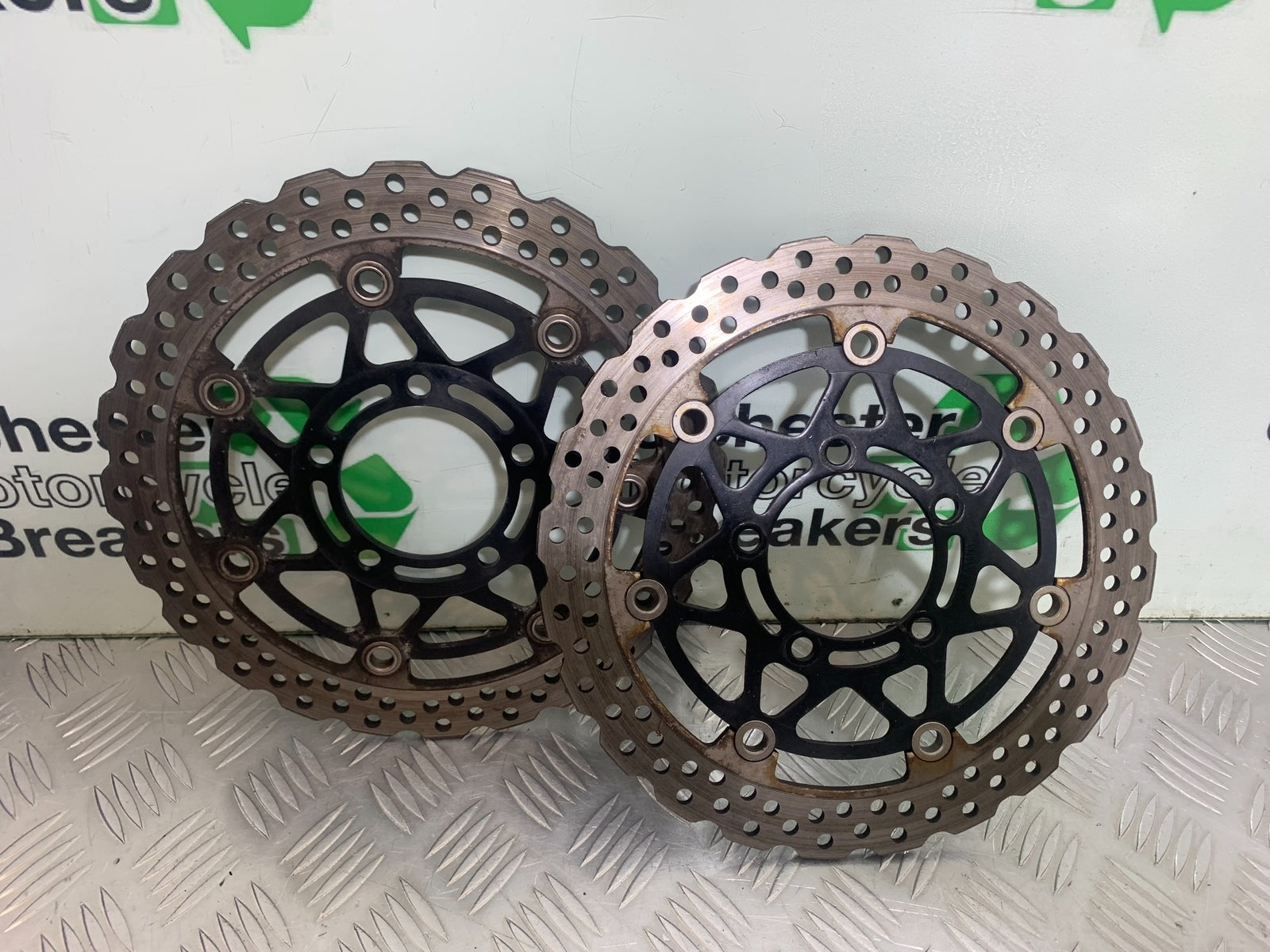 KAWASAKI ZX6R FRONT BRAKE DISCS YEAR 2009-2012 (CMB1136)
