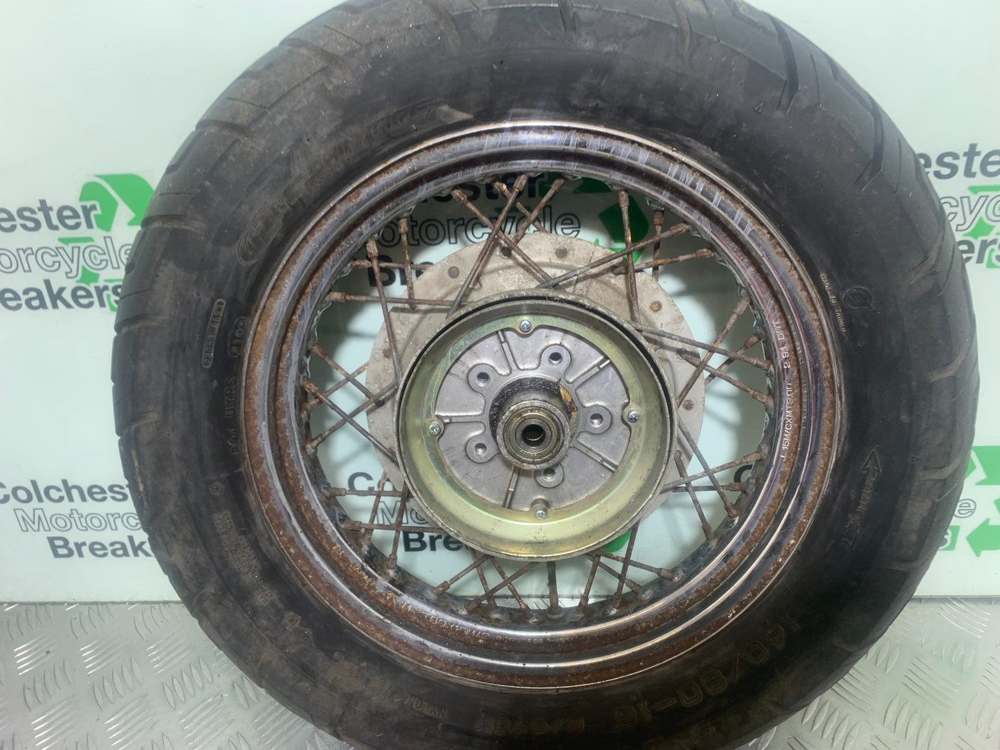 YAMAHA XV535 XV 535 VIRAGO REAR WHEEL  YEAR 1994-02 (CMB1139)