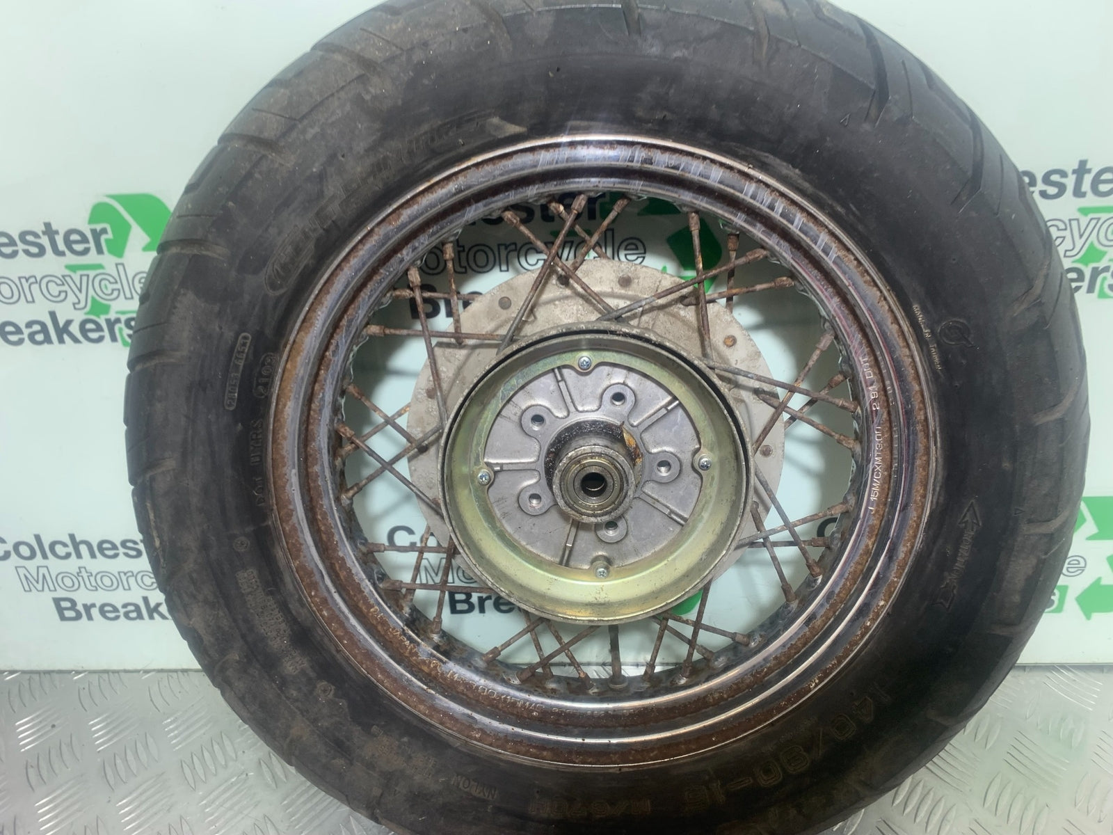 YAMAHA XV535 XV 535 VIRAGO REAR WHEEL  YEAR 1994-02 (CMB1139)