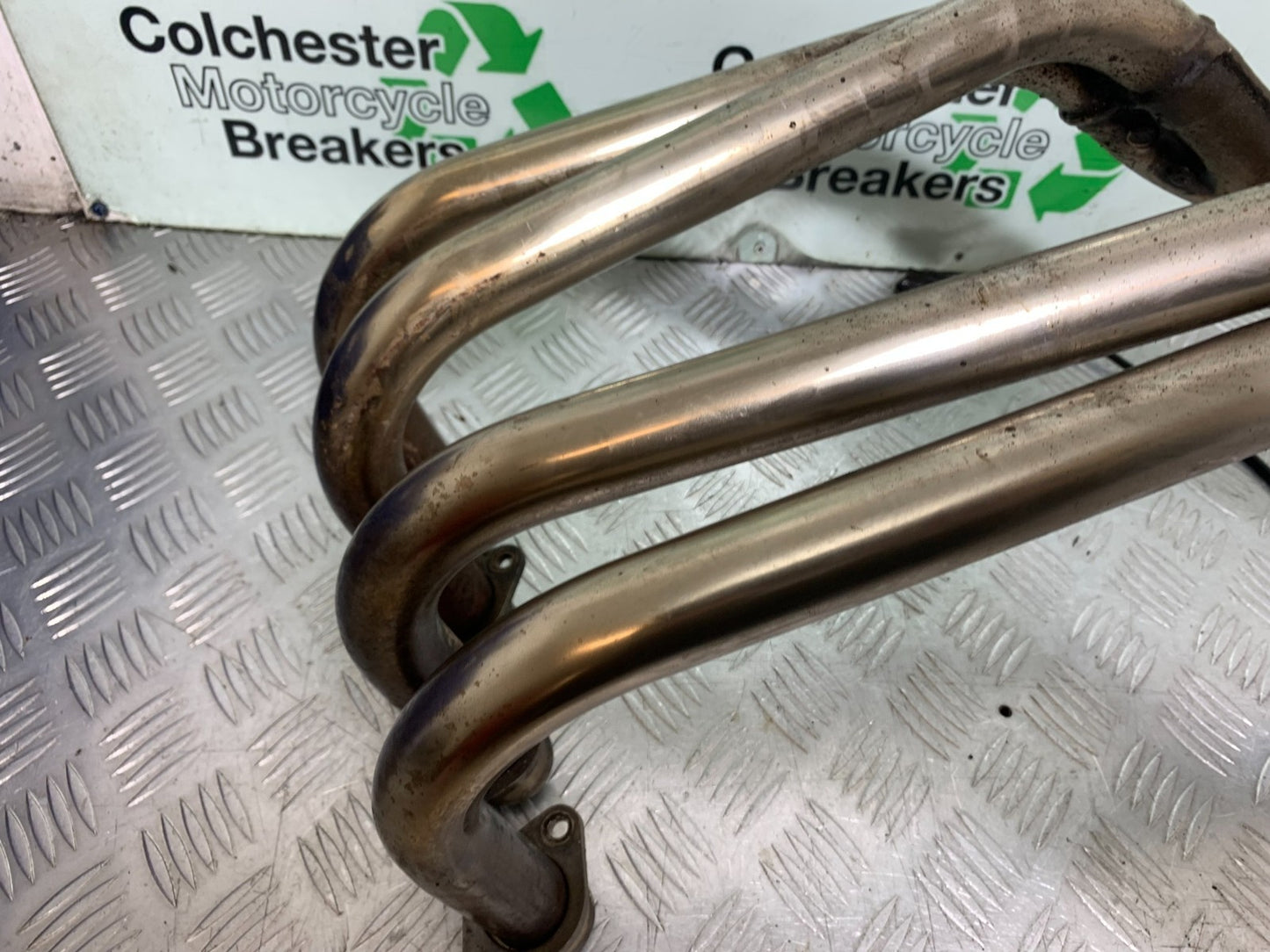 HONDA CBF600 CBF 600 EXHAUST DOWNPIPES  YEAR 2004 -07 (CMB1247)