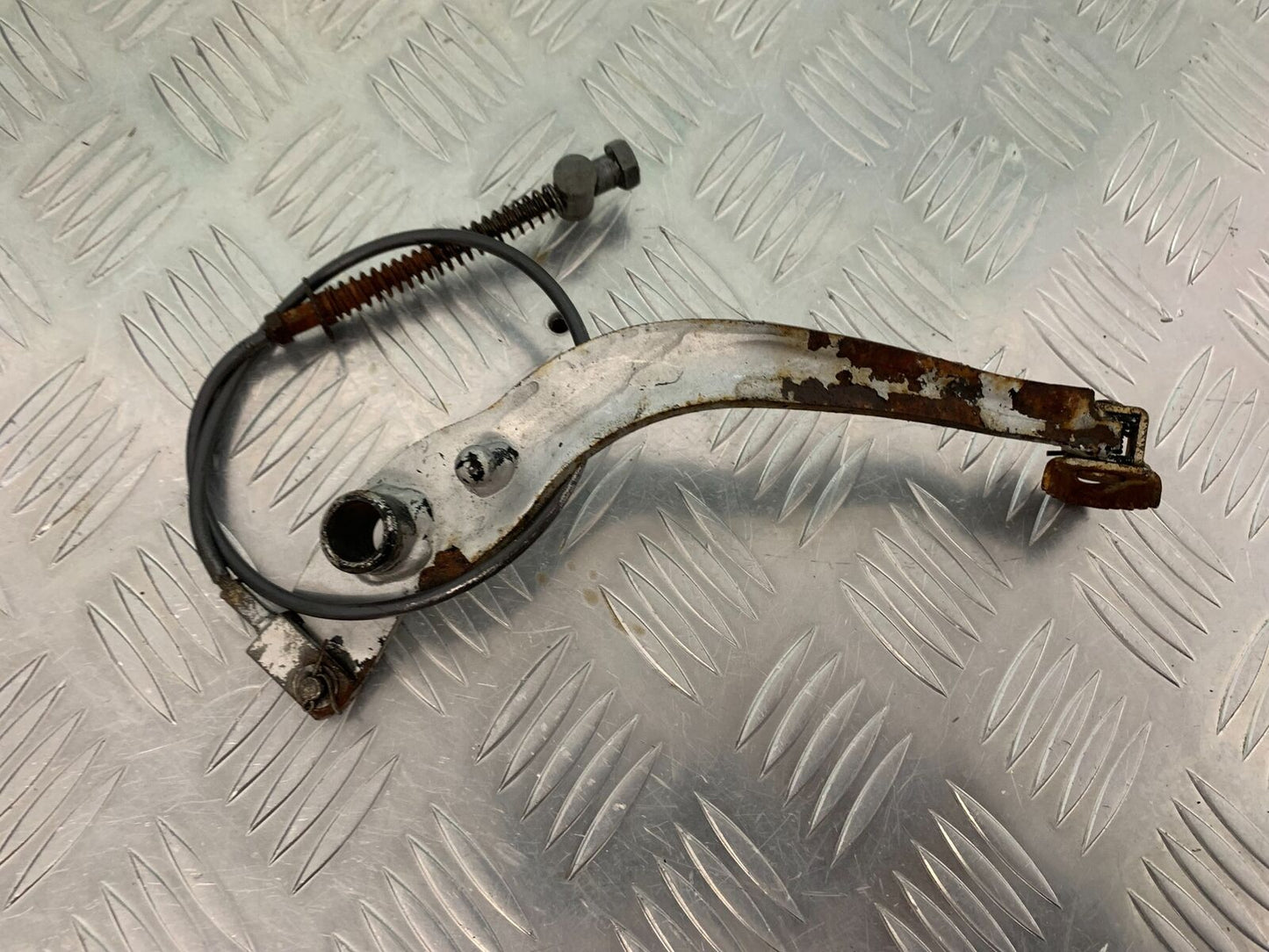 KAWASAKI KLR250 KLR 250 REAR BRAKE PEDAL YEAR 1984-2001 (STOCK 980)