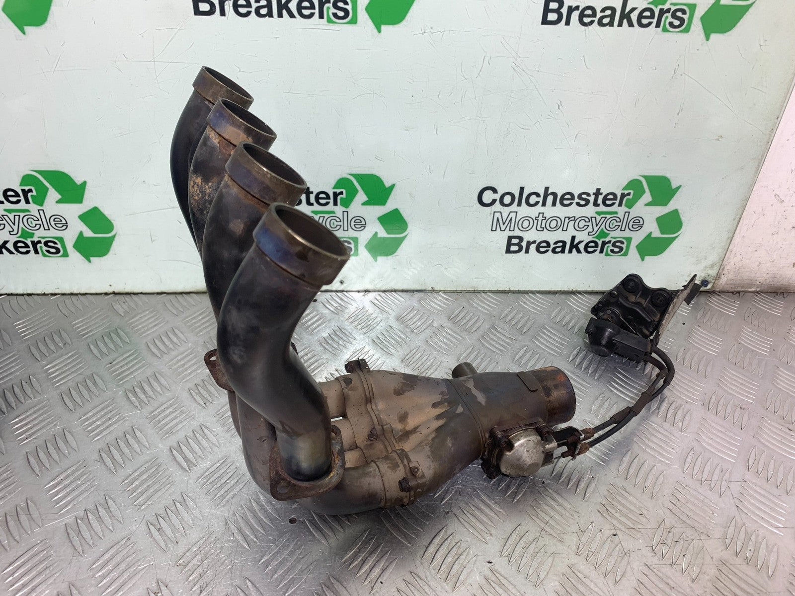 YAMAHA YZF R1 4C8  EXHAUST DOWNPIPES  YEAR 2007-2008 (CMB1237)