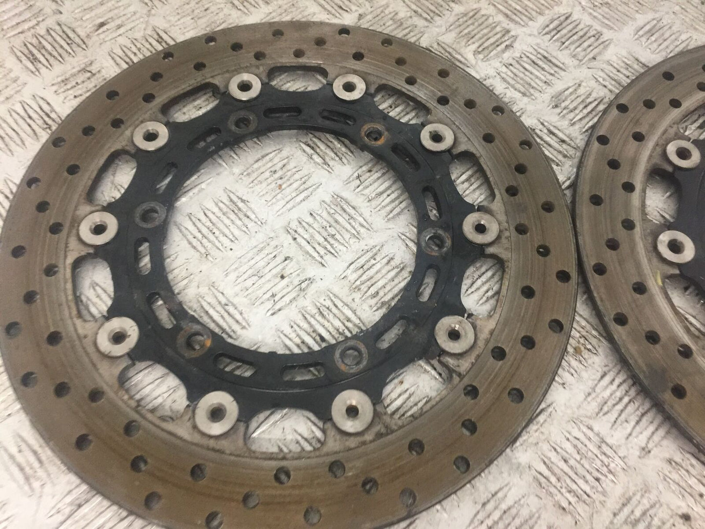 YAMAHA YZF1000 YZF 1000 THUNDERACE FRONT BRAKE DISCS YEAR 1996 (STOCK  777)