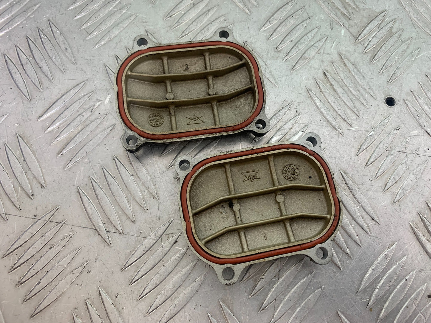 APRILIA 650 PAGASO STRADA TAPPET COVERS   YEAR 2005-2010 (CMB1057)