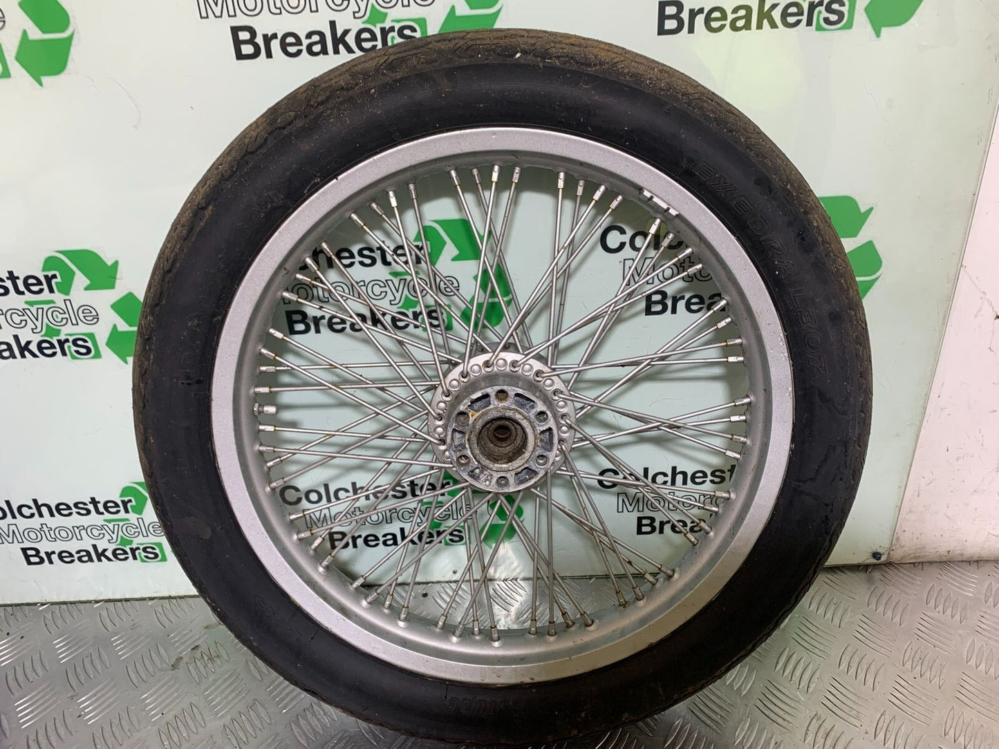 SUZUKI VS1400 VS 1400 INTRUDER FRONT WHEEL  YEAR 1988 (CMB1077)