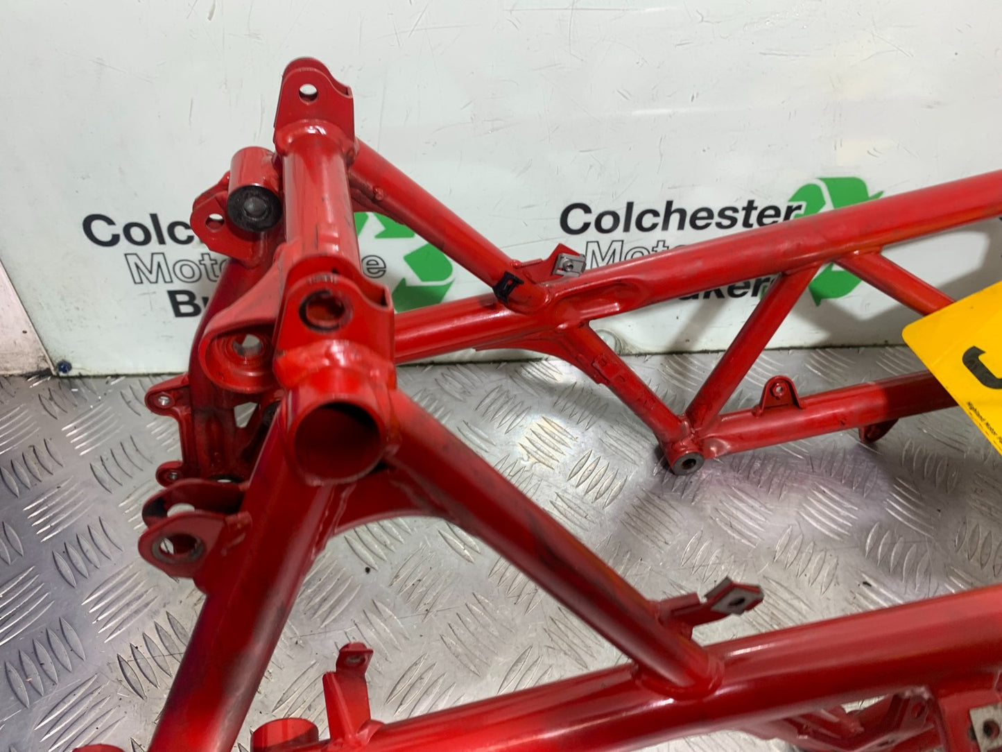 DUCATI 1198 S FRAME REG LOG BOOK  YEAR 2009-2011 (CMB1219)