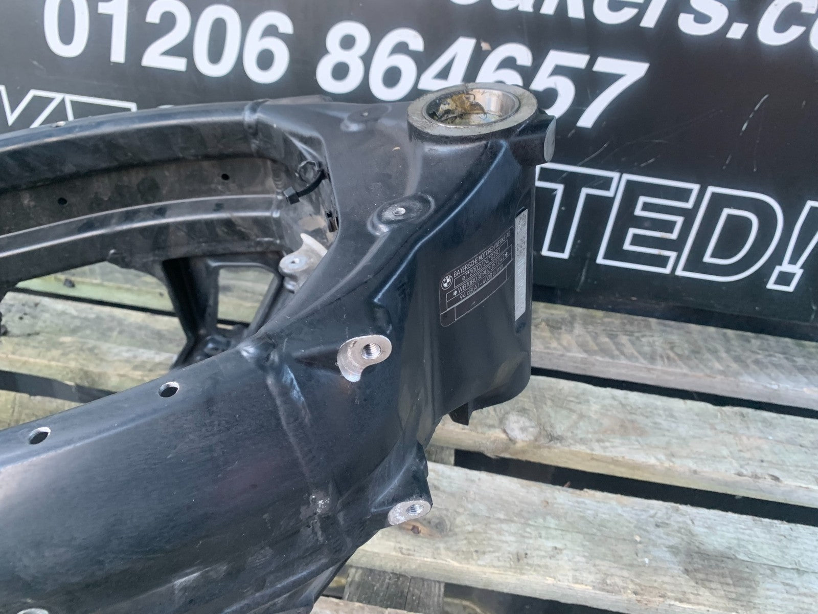 BMW F800 GT FRAME REG LOG BOOK YEAR 2013-2017 (CMB1248)