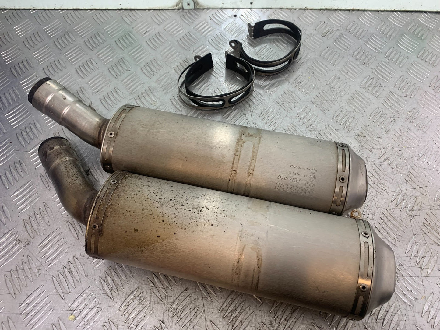 DUCATI 848 SILENCERS YEAR 2008-2010 (CMB1323)