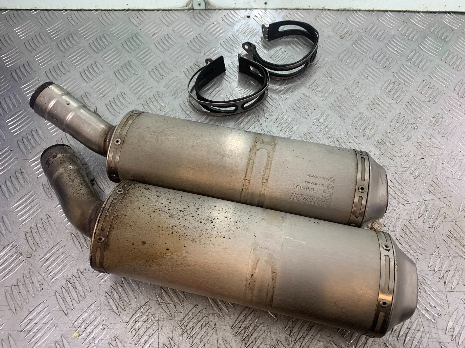 DUCATI 848 SILENCERS YEAR 2008-2010 (CMB1323)
