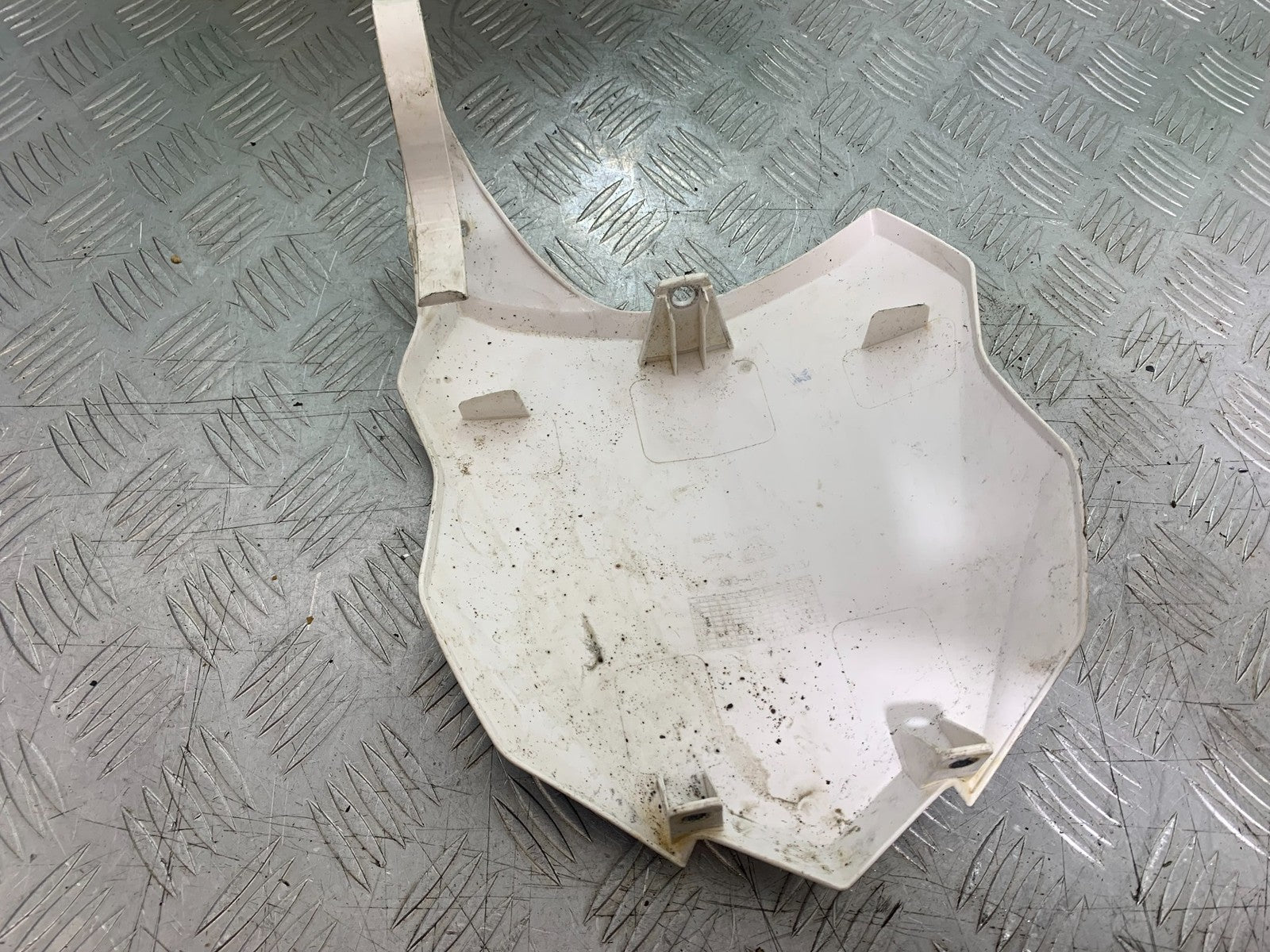 KAWASAKI KXF450 KXF 450 FRONT NUMBER BOARD   YEAR 2013 CMB1217)