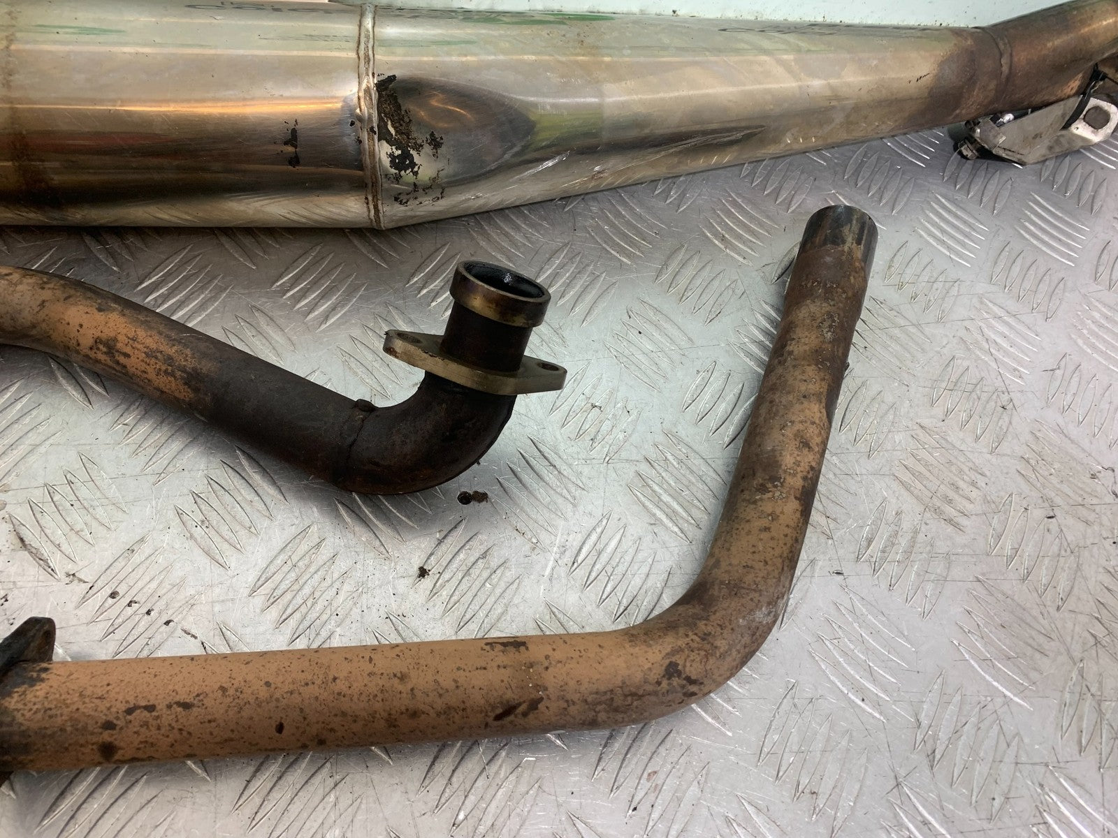 HONDA NT650 V DEAUVILLE MOTAD EXHAUST   YEAR 1999 (CMB1268)