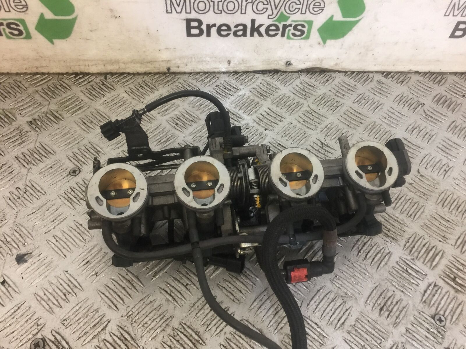 KAWASAKI Z750 Z 750 SCORPION THROTTLE BODIES YEAR 2009-2012 (STOCK 670)