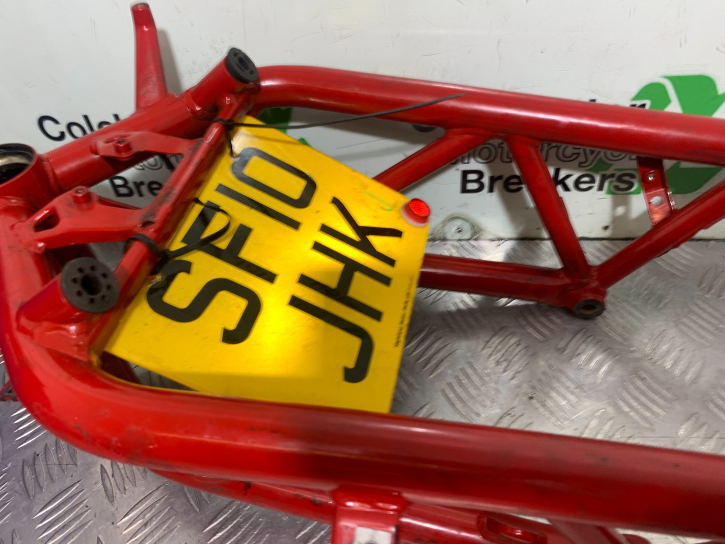 DUCATI 1198 S FRAME REG LOG BOOK  YEAR 2009-2011 (CMB1219)