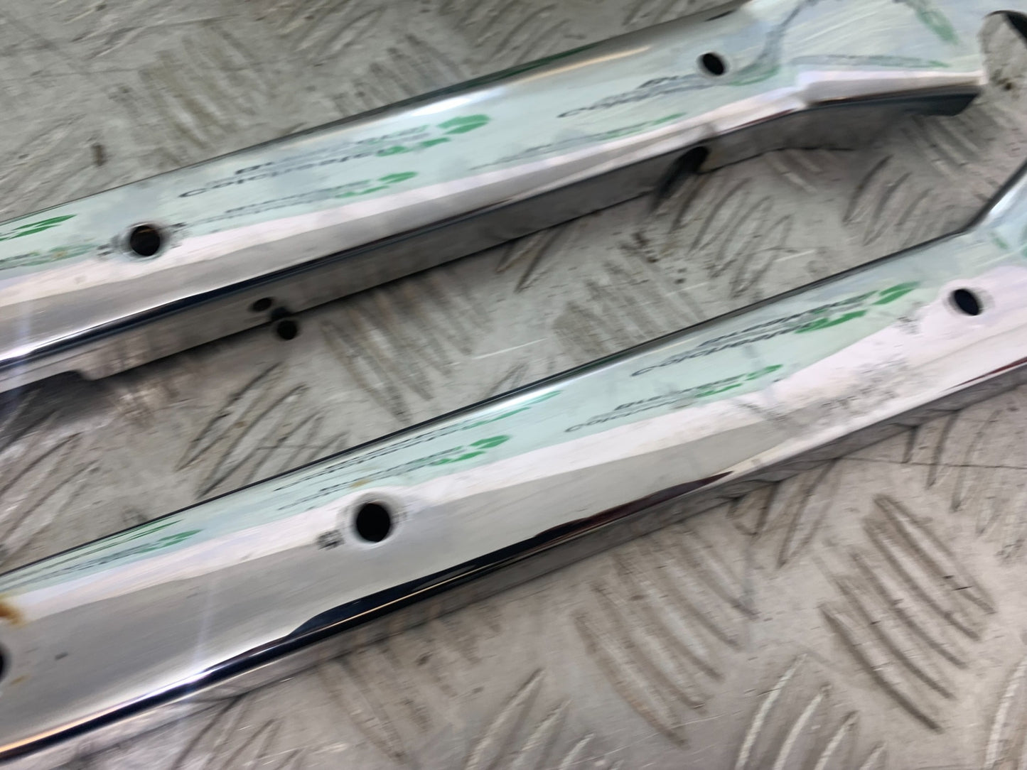 KAWASAKI VN1500 CLASSIC CHROME FRAME COVERS  YEAR 1999 -2006 (CMB1166)