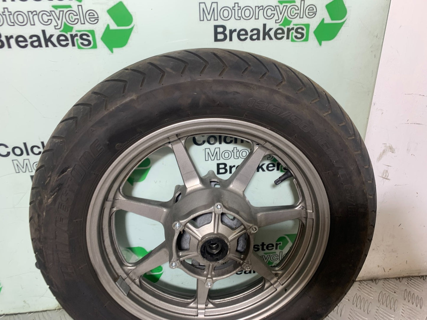 YAMAHA XVS 1300 MIDNIGHT STAR FRONT WHEEL  YEAR 2007-16 (CMB1200)