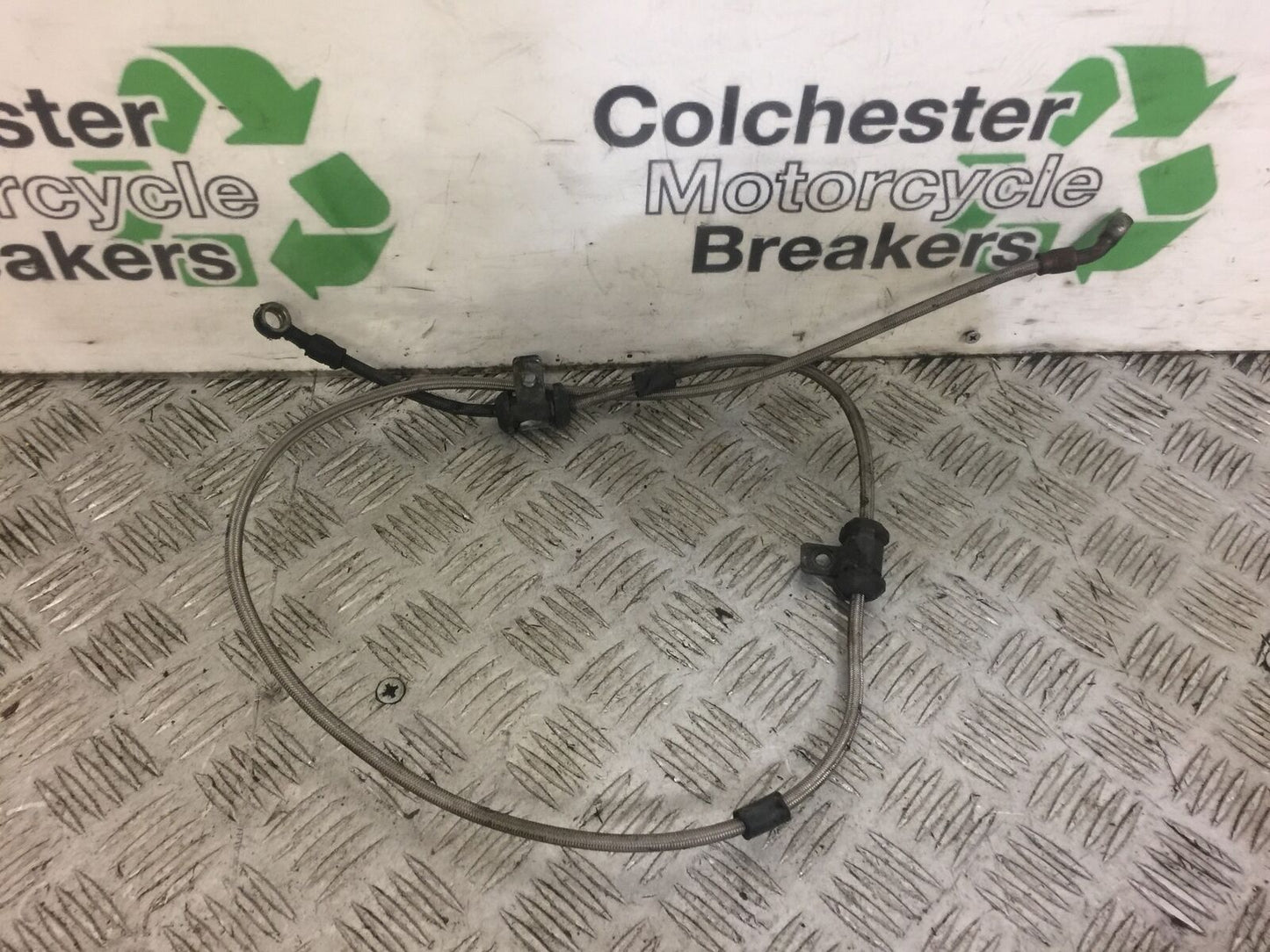 HONDA VT750 VT 750 SHADOW BRAIDED FRONT BRAKE LINE  YEAR 1998 (STOCK 402)