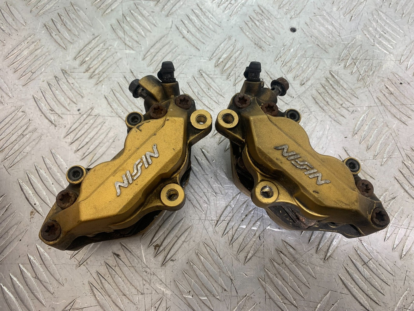 HONDA CBR600 CBR 600 RR FRONT CALIPERS   YEAR 2003-2004 CMB1173)