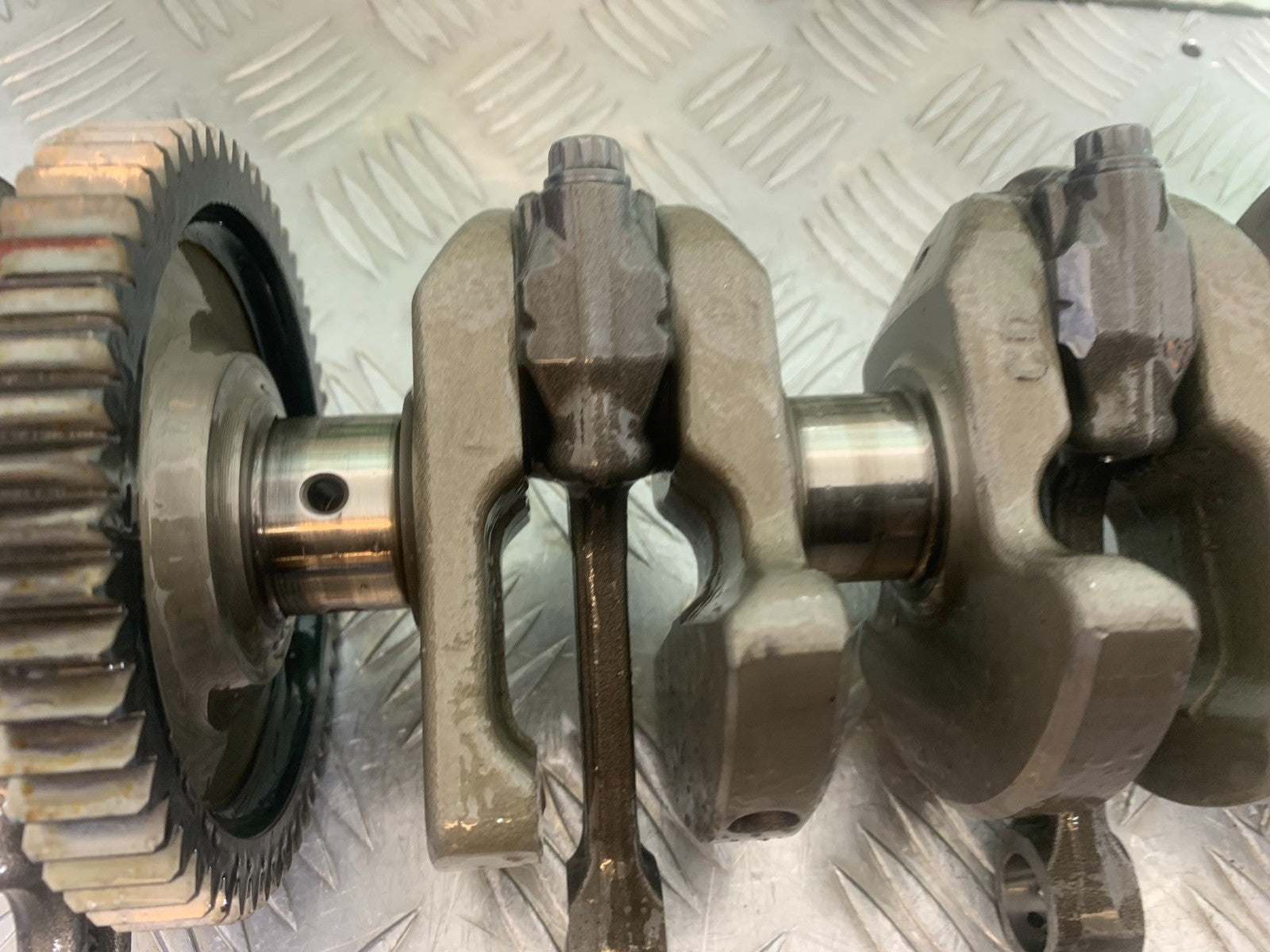 YAMAHA YZF R1 4C8 CRANKSHAFT AND RODS   YEAR 2007-2008 (CMB1237)