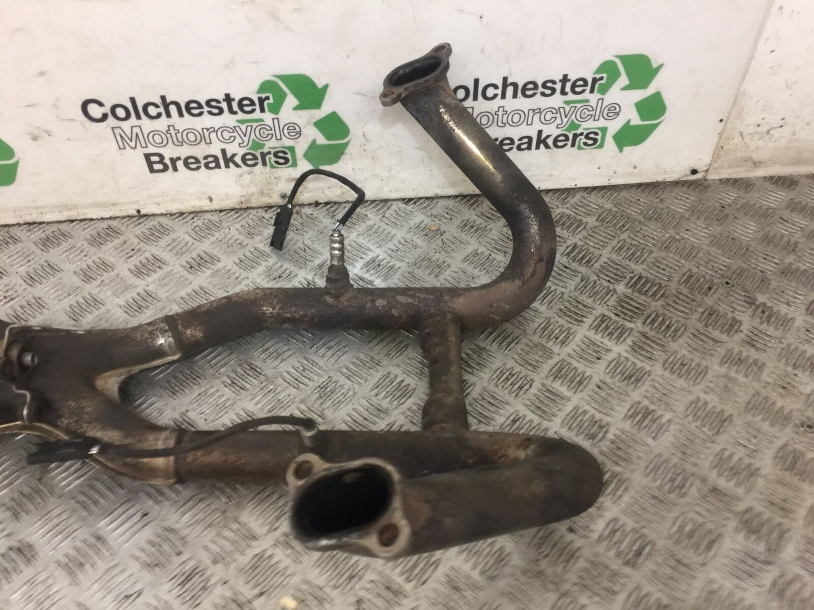 BMW R1200 GS TE EXCLUSIVE EXHAUST DOWNPIPES  YEAR 2018  (STOCK 702)