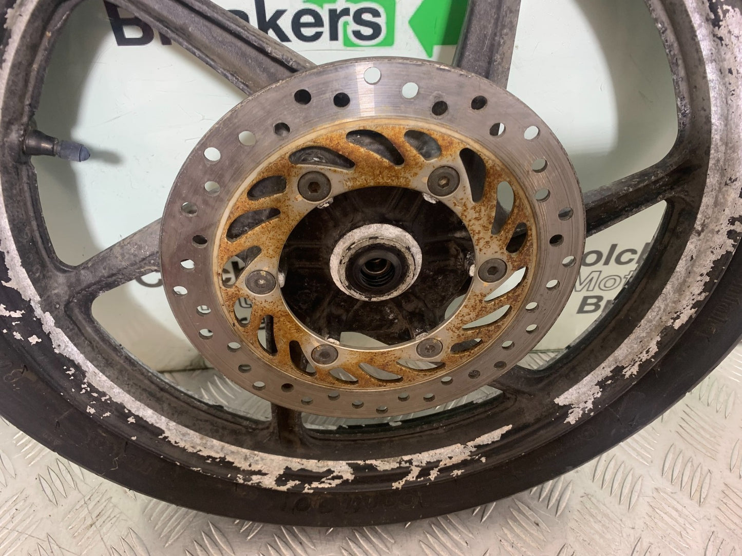HONDA CBF125 CBF 125 FRONT WHEEL  YEAR 2009-14  (CMB1172)