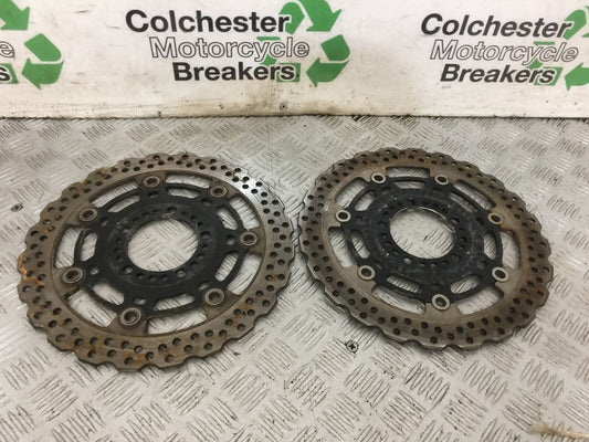 KAWASAKI VERSYS 1000 KLZ 1000 FRONT BRAKE DISCS   YEAR 2015-18 (STOCK 817)