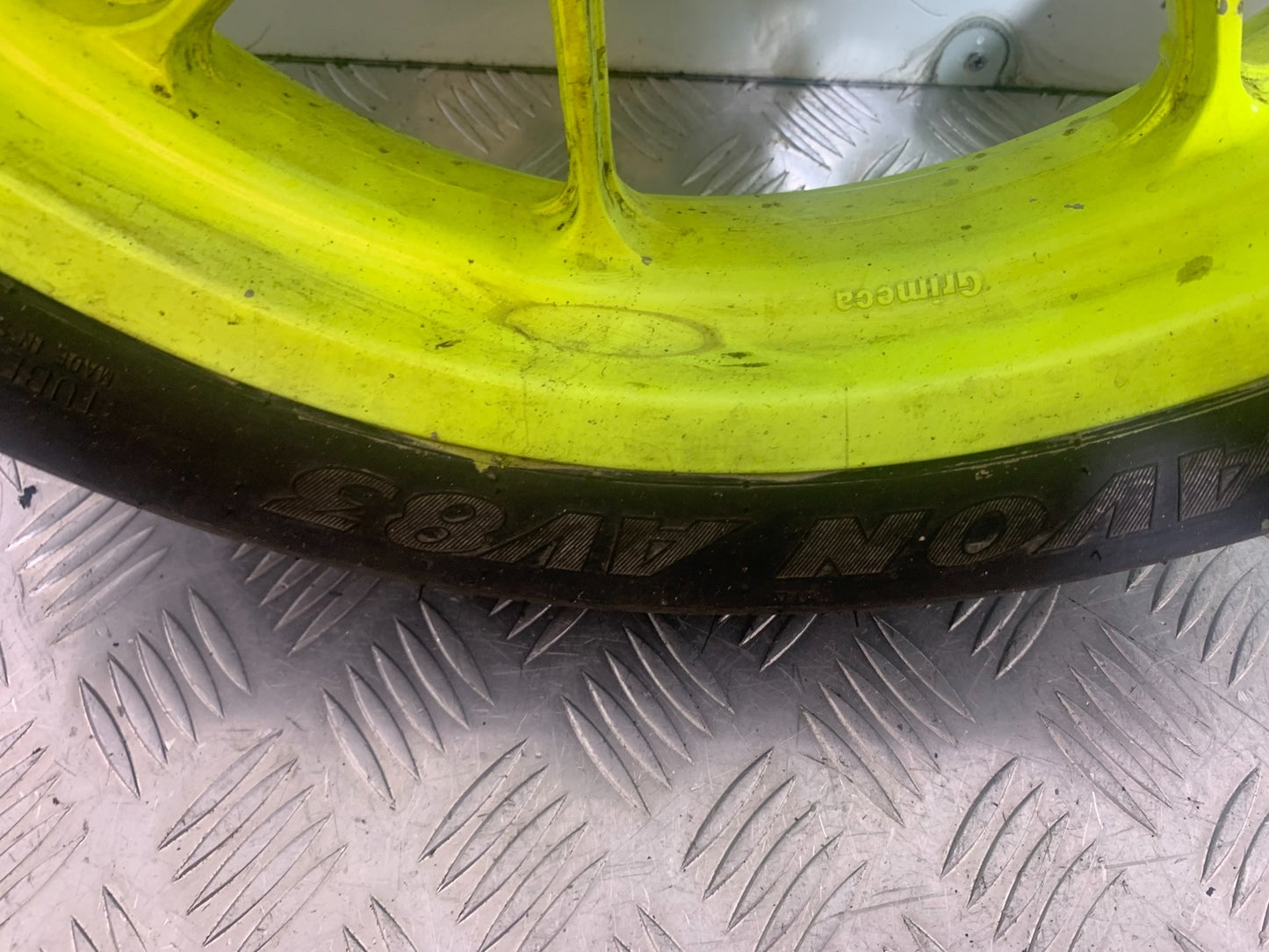 RIEJU 125 RS2 REAR WHEEL  YEAR 2007 (CMB1142)