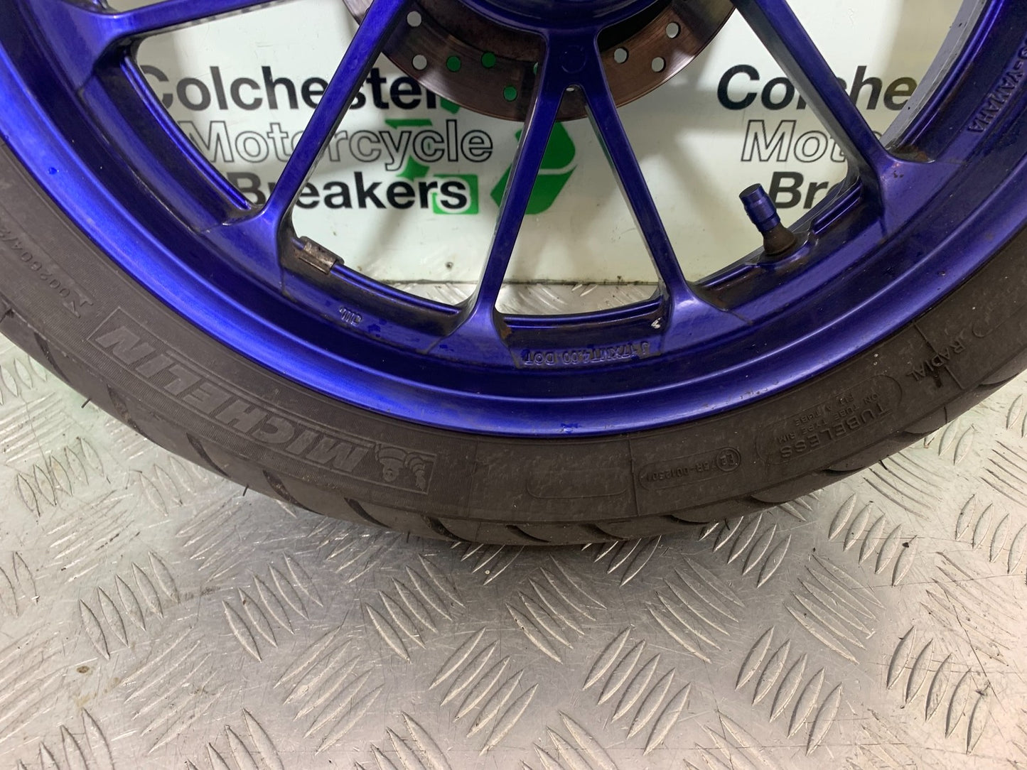 YAMAHA YZF-R125 YZF 125 REAR WHEEL AND DISC   YEAR 2019-2022 (CMB1263)