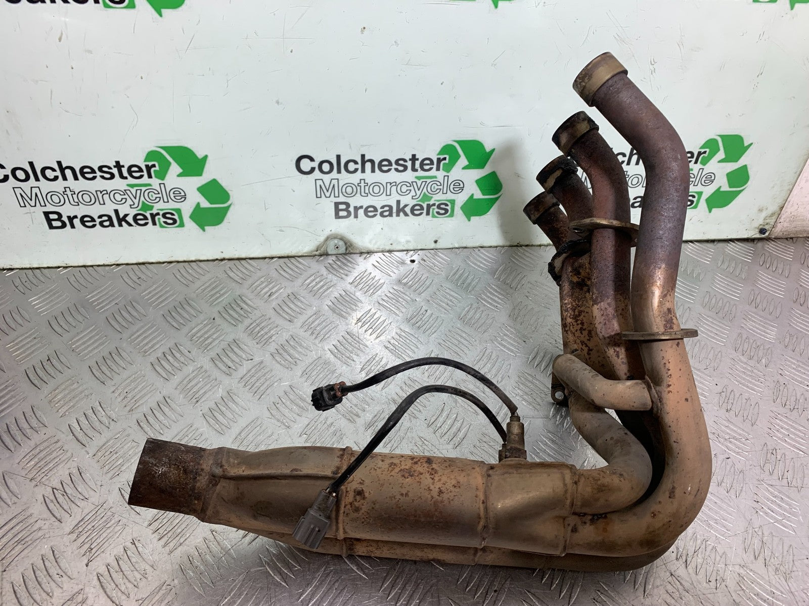 KAWASAKI GTR1400 GTR 1400 EXHAUST DOWNPIPES  YEAR 2007-2009 (CMB1306)
