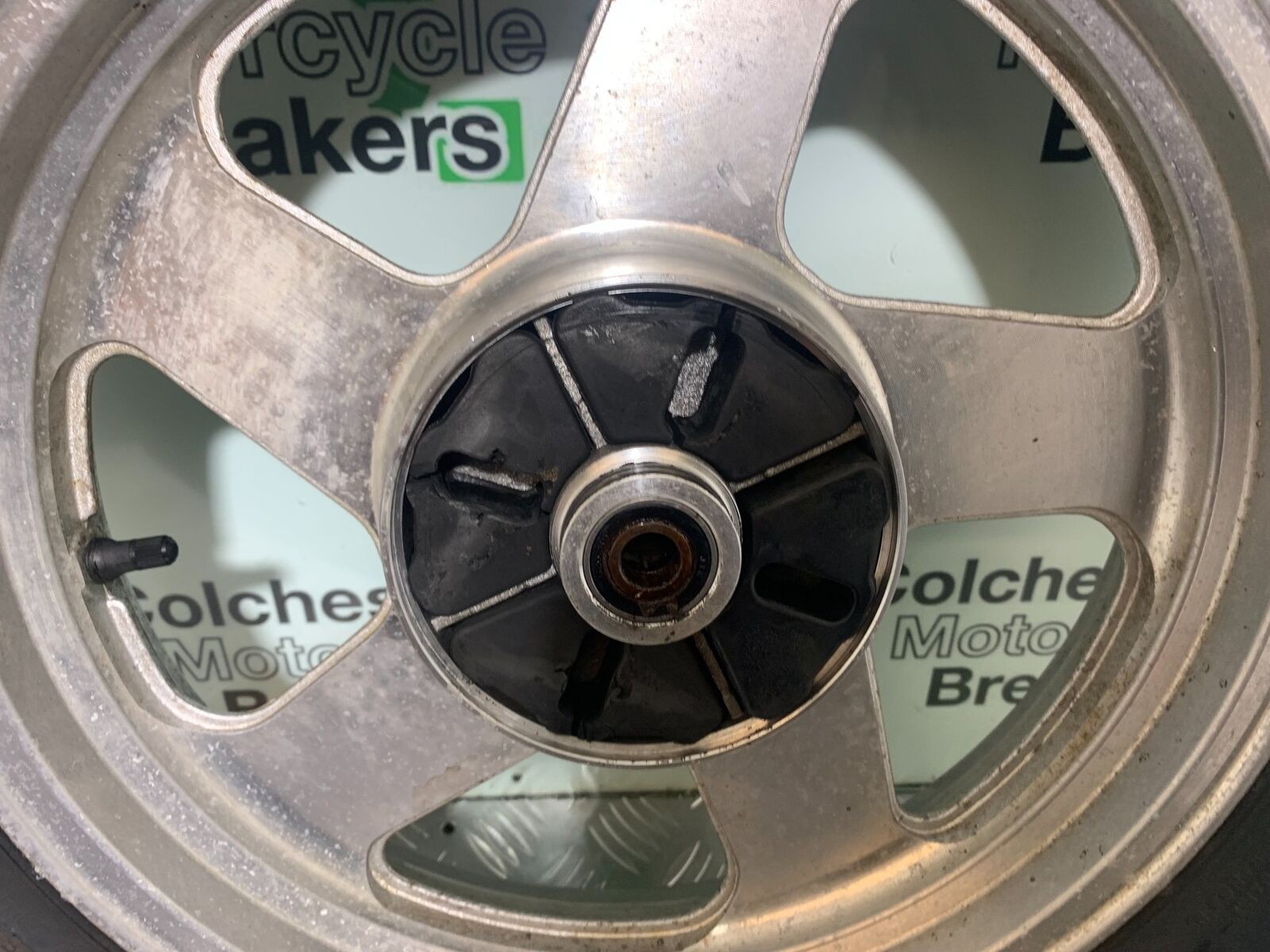 AJS DD125 REGAL RAPTOR REAR WHEEL  YEAR 2007 (CMB1061)